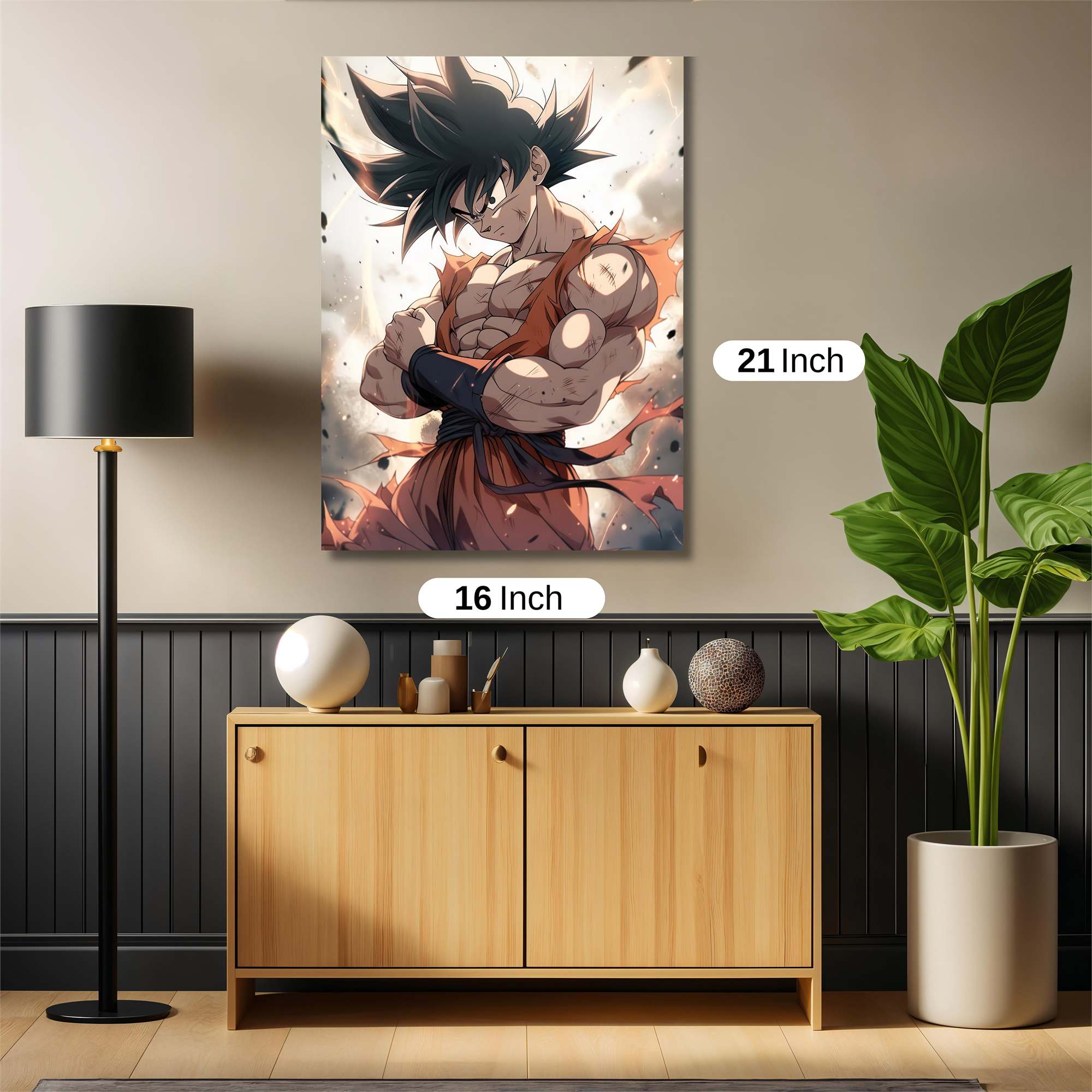 Goku Resolute Safe Wall Magnetic / M