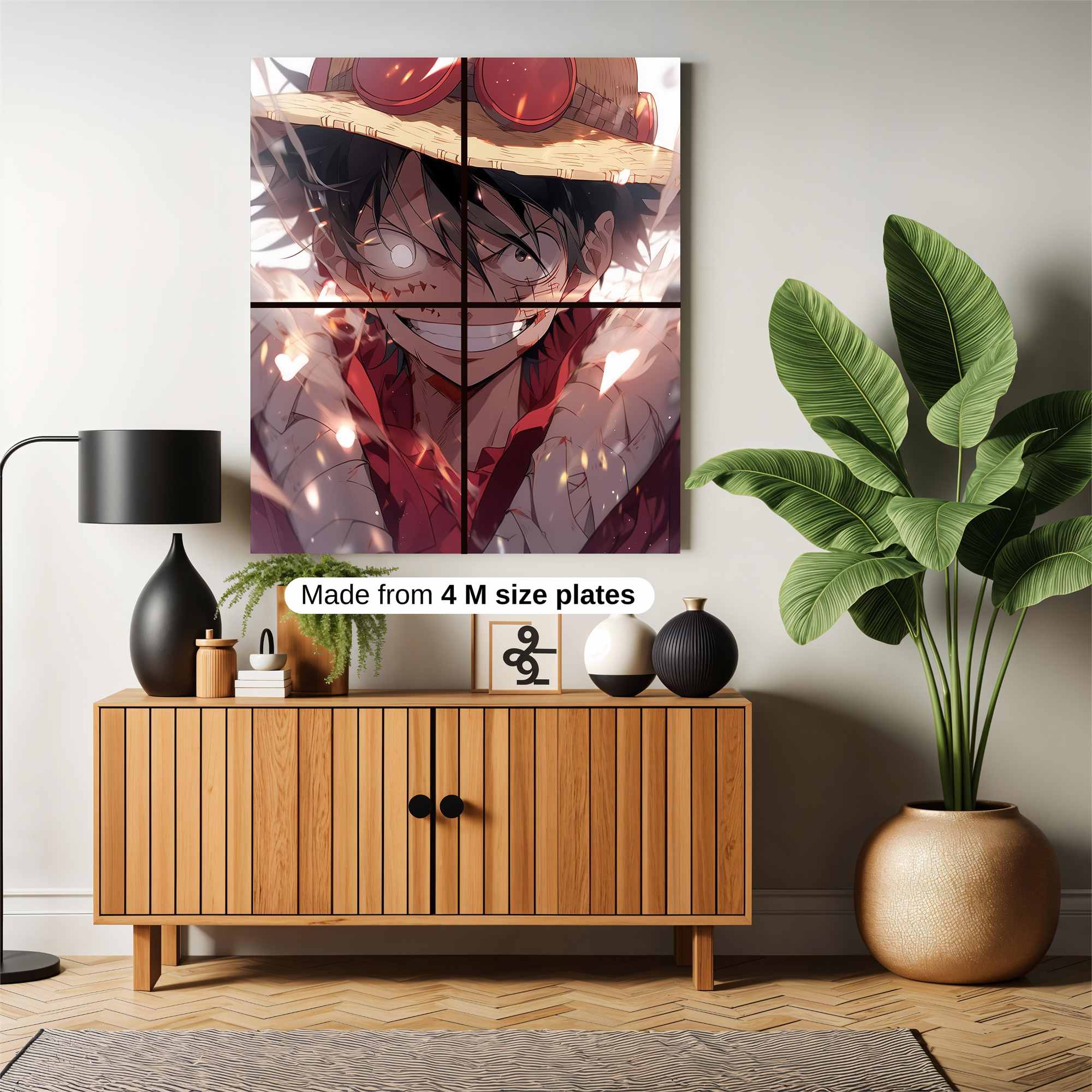 Luffy Radiant Safe Wall Magnetic / M