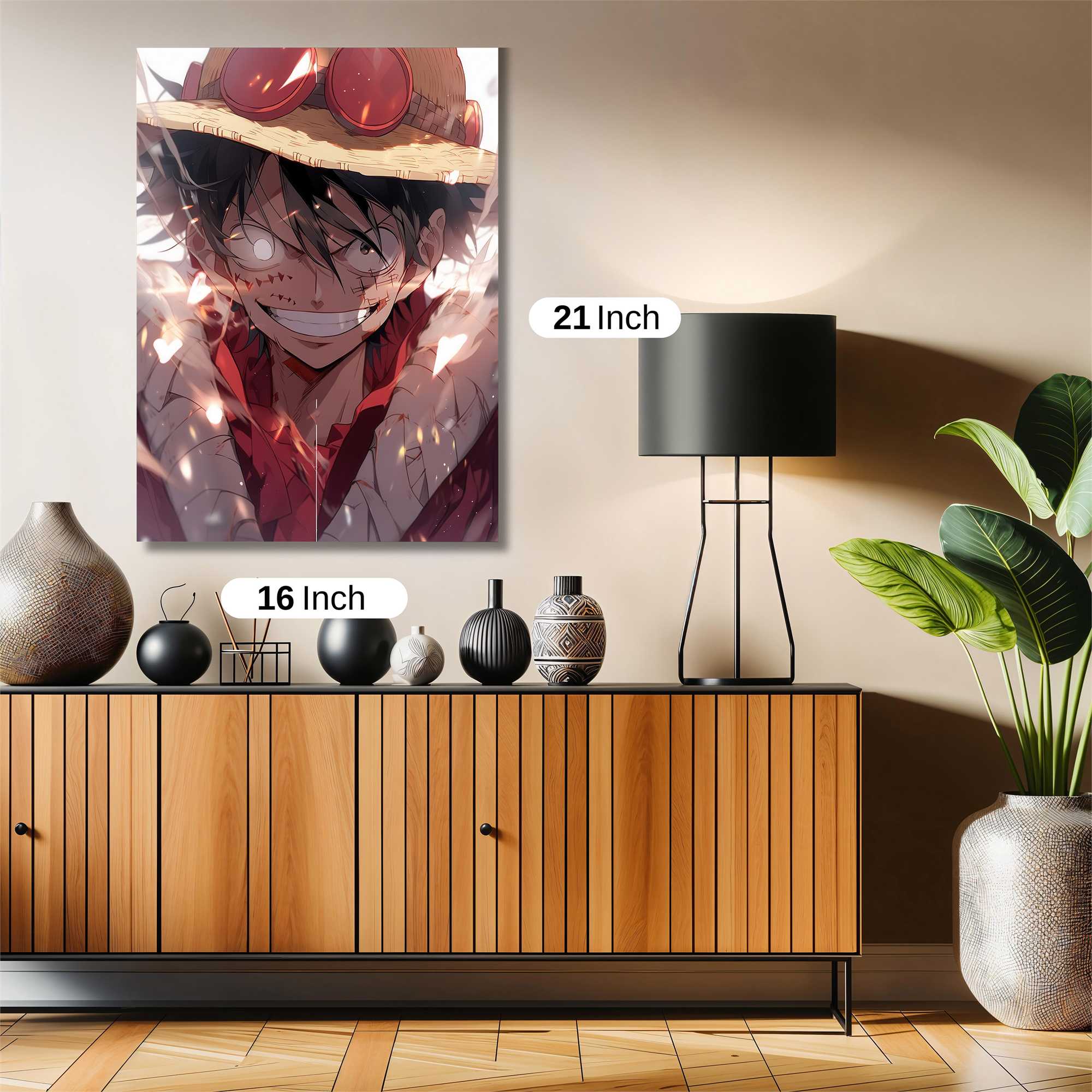 Luffy Radiant Safe Wall Magnetic / M