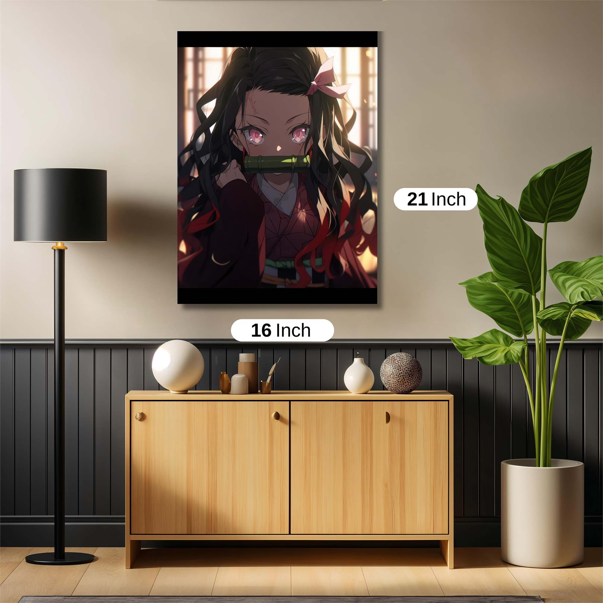 Nezuko Serene Safe Wall Magnetic / M