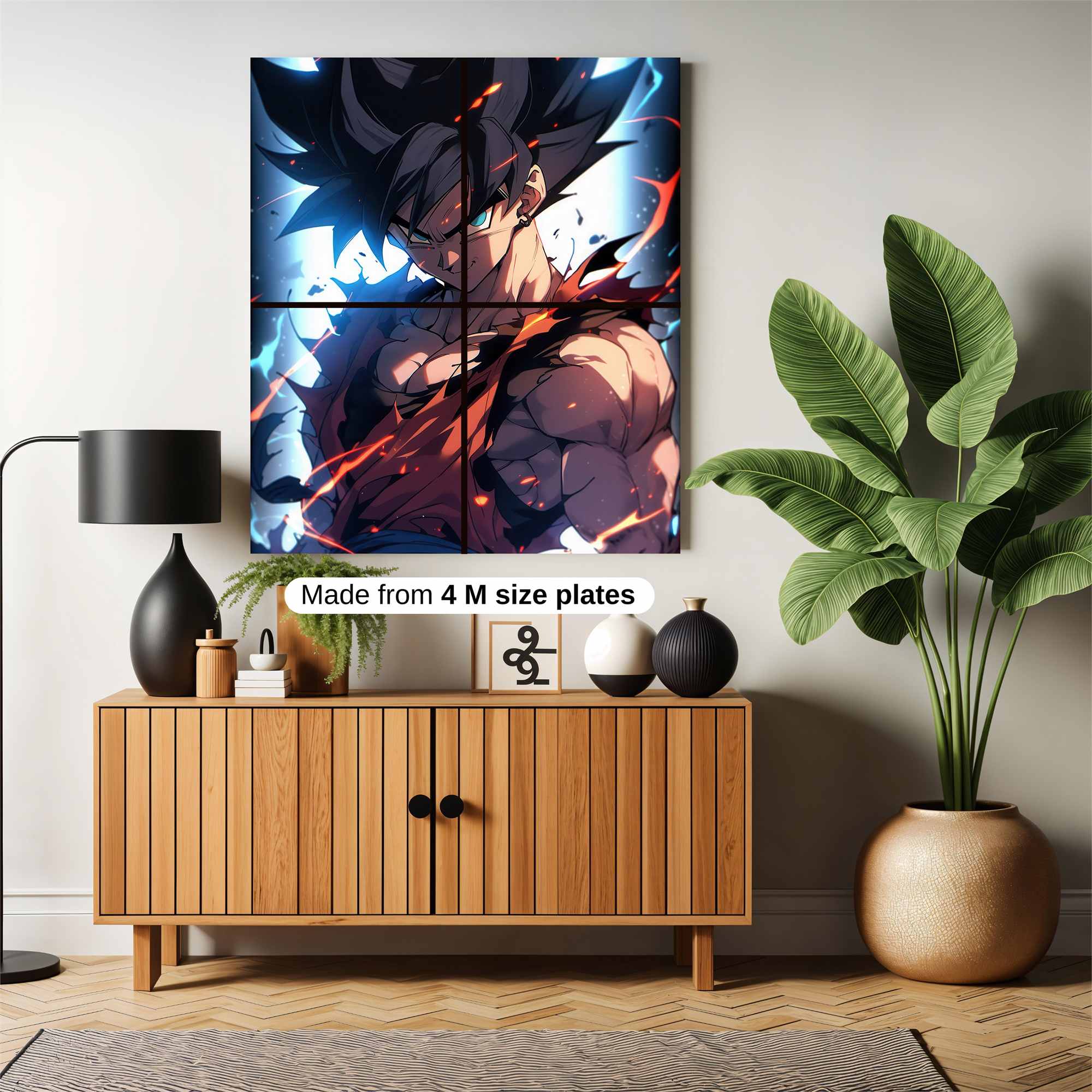 Goku Unleashed Safe Wall Magnetic / M