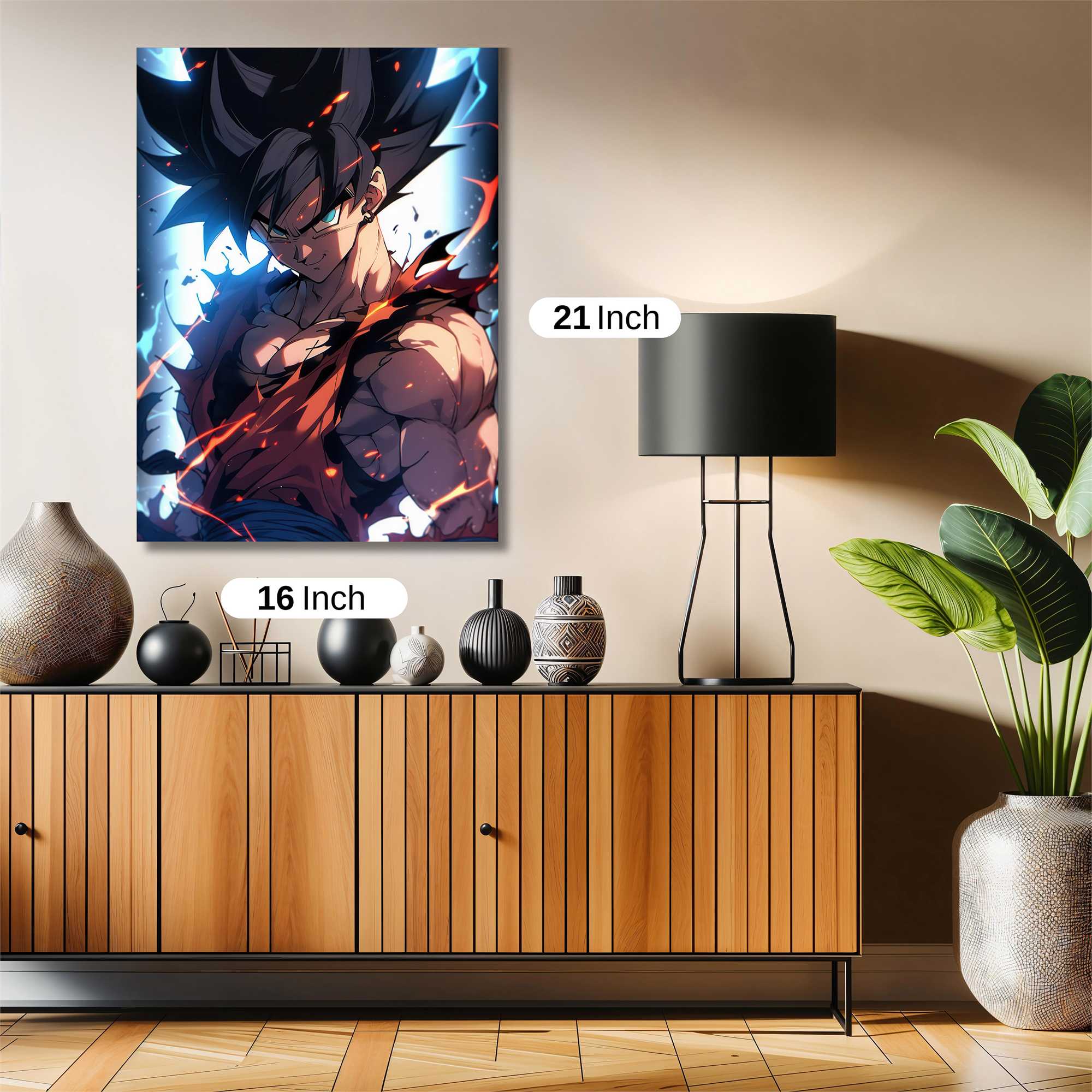 Goku Unleashed Safe Wall Magnetic / M