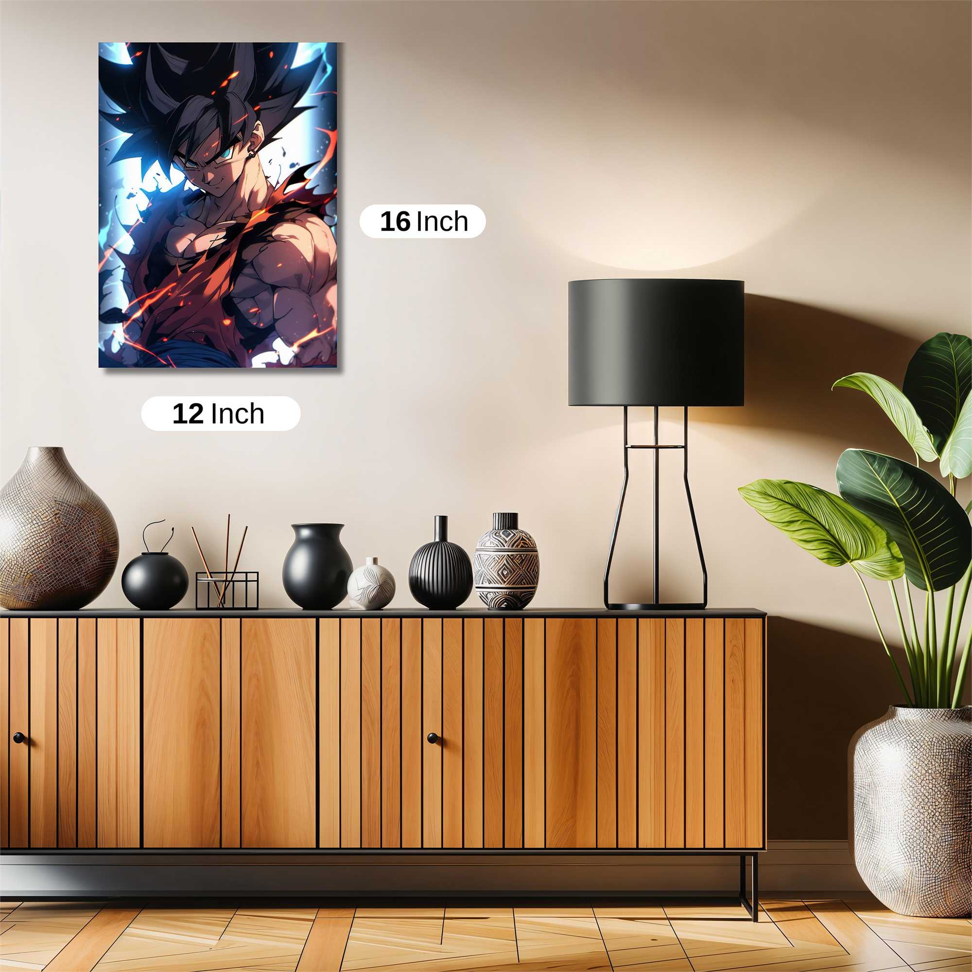 Goku Unleashed Safe Wall Magnetic / M