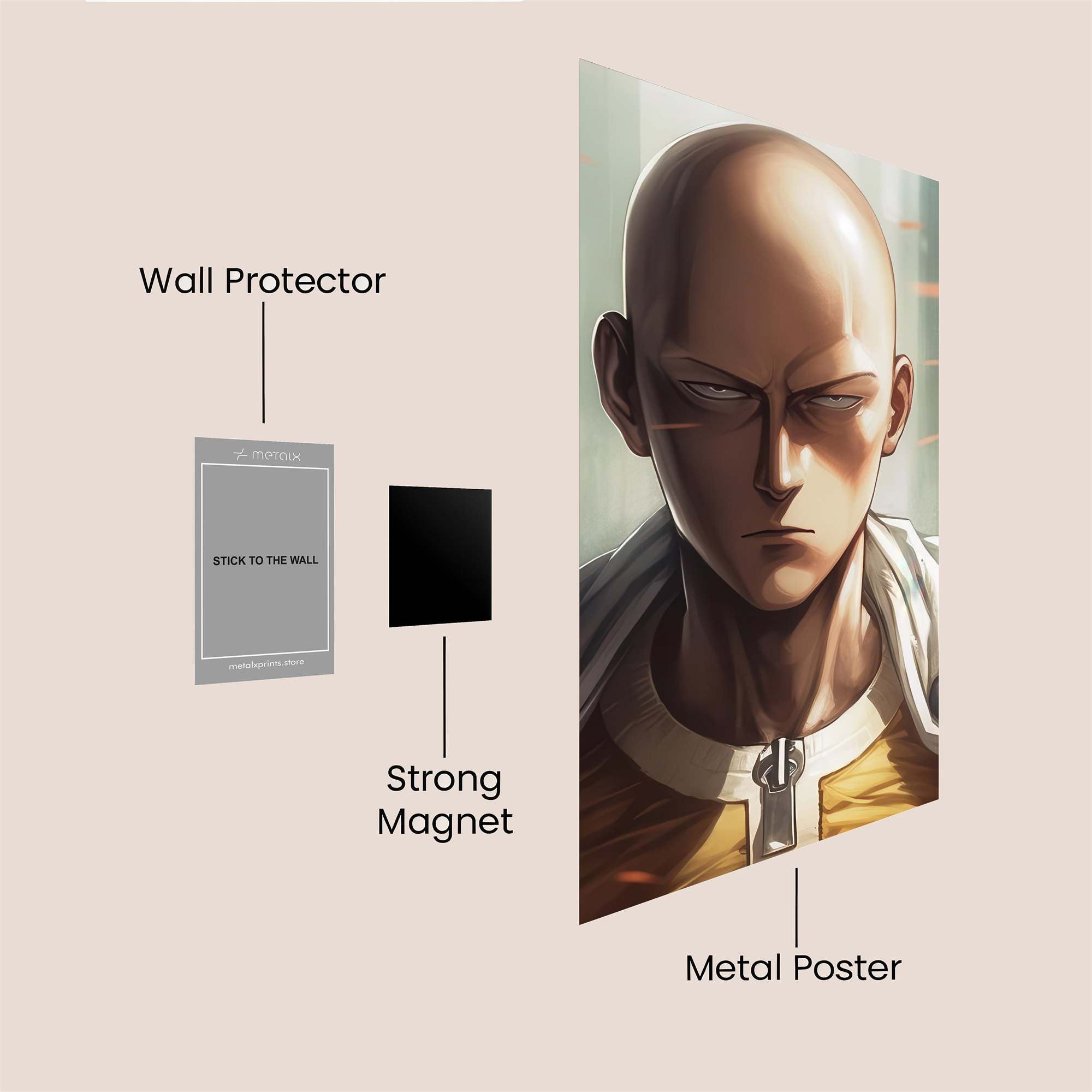 Goku Radiant Safe Wall Magnetic / M