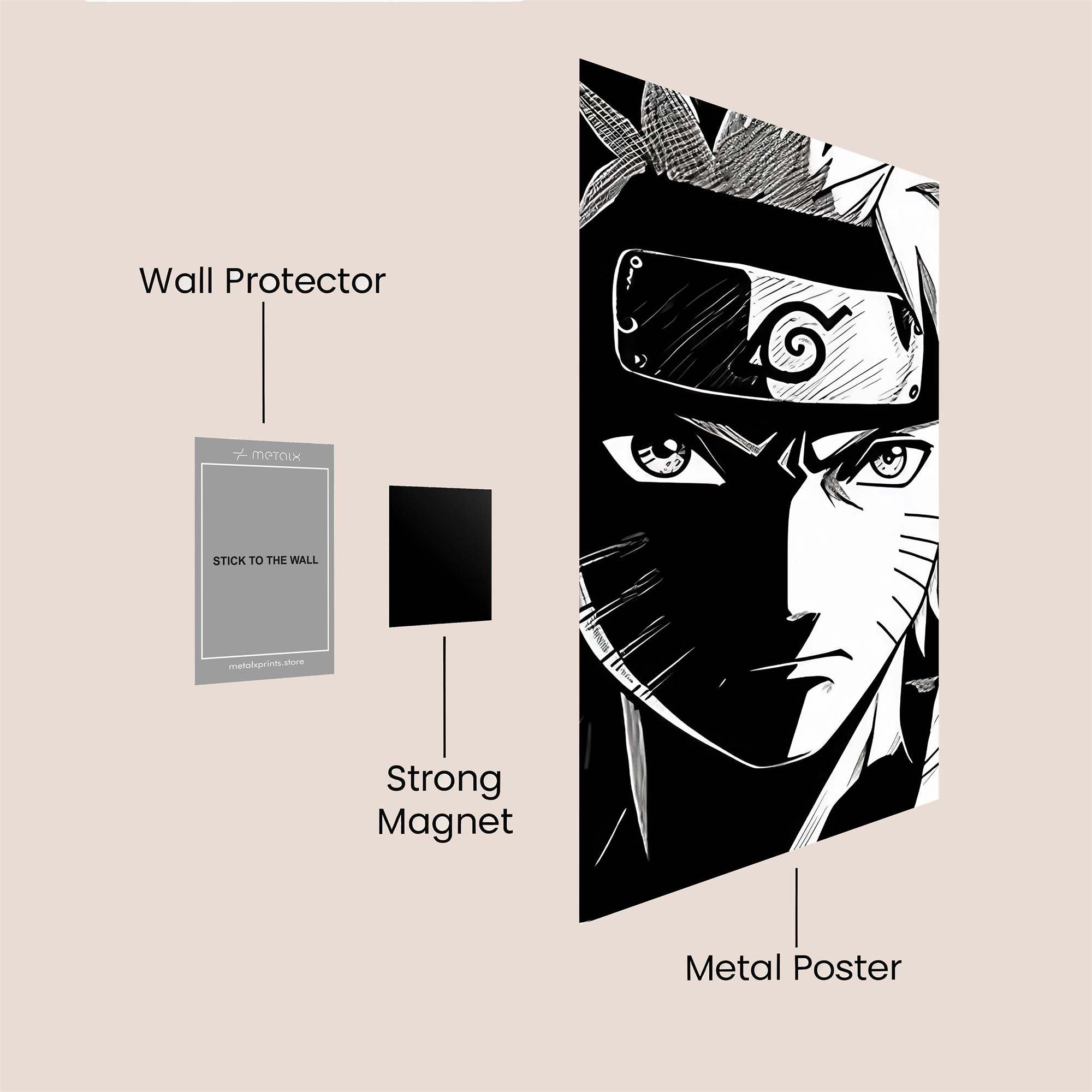 Satoru Serene Safe Wall Magnetic / M