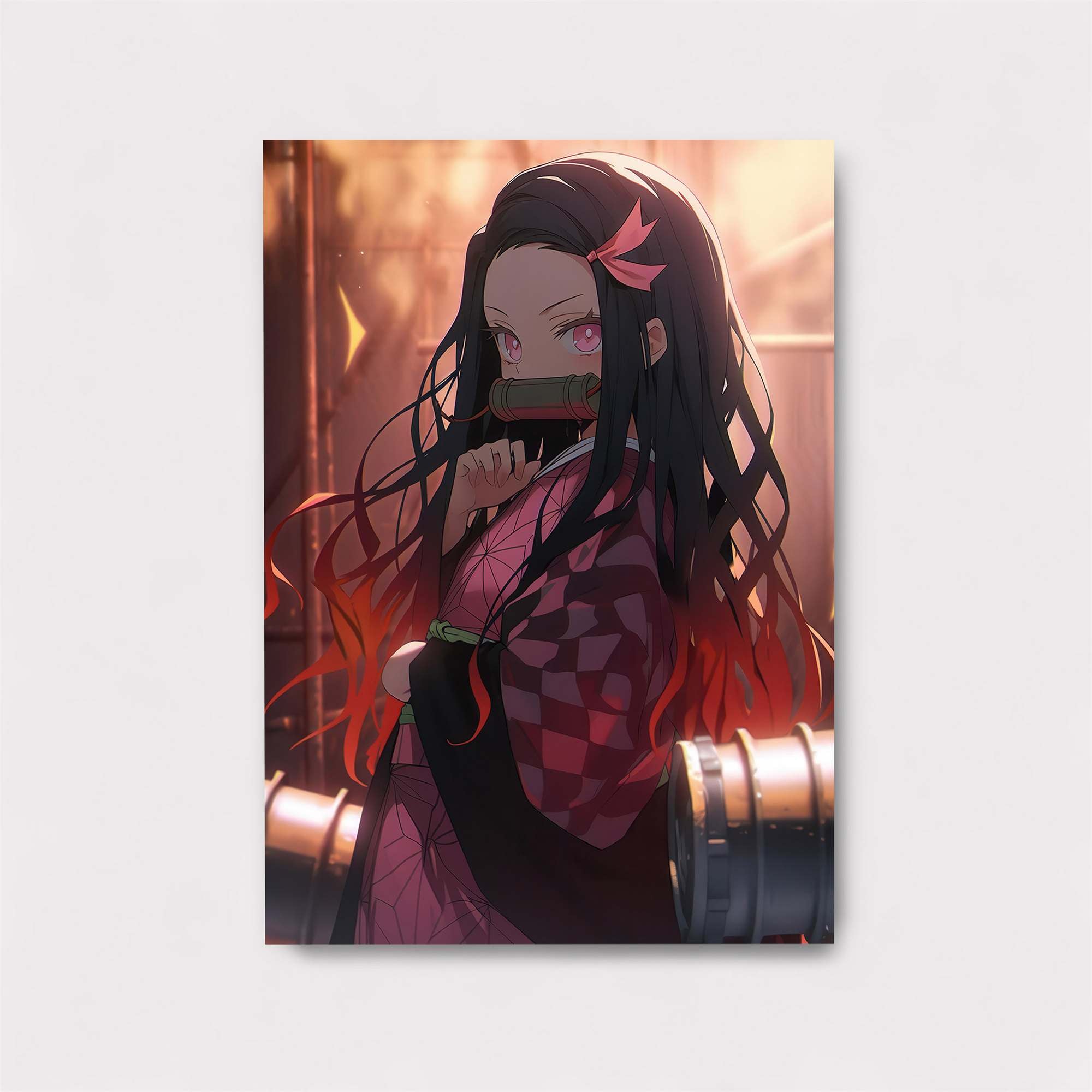 Nezuko Fierce Safe Wall Magnetic / M