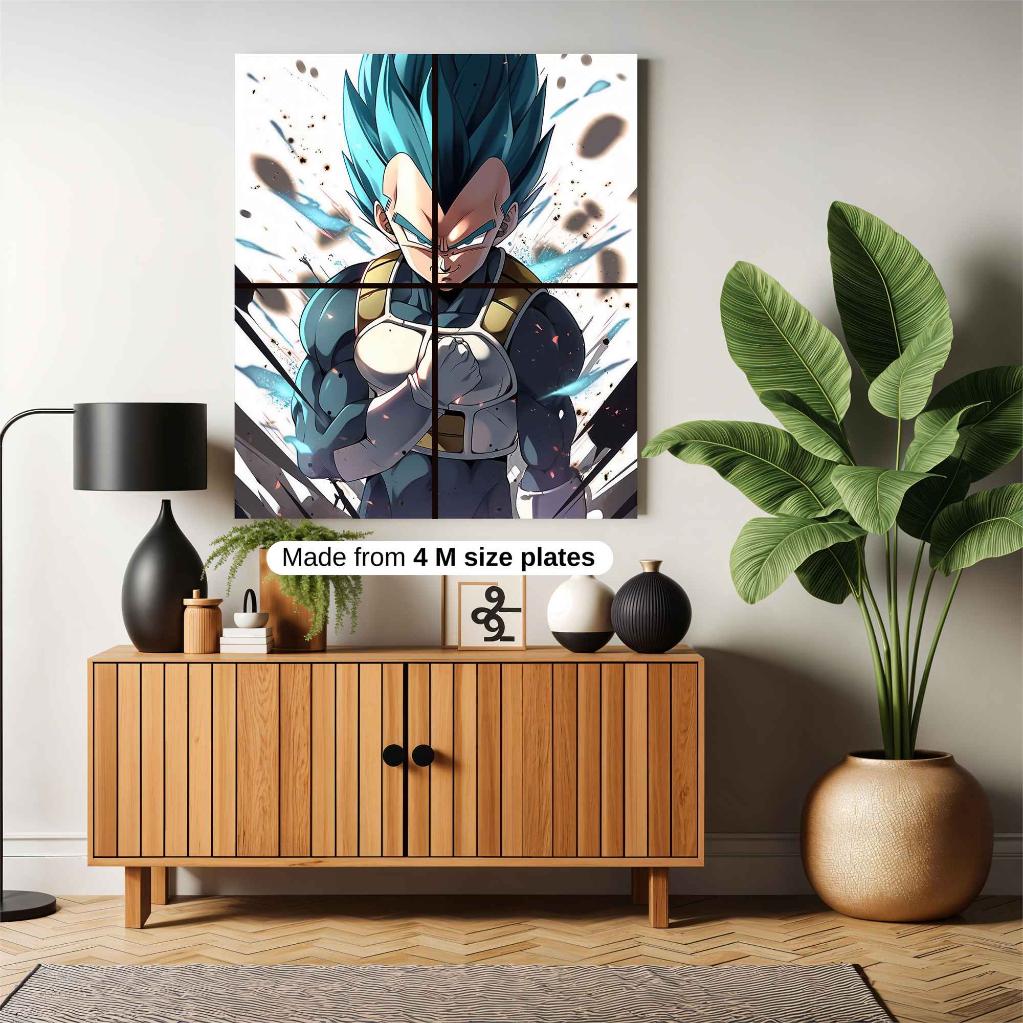 Vegeta Valiant Safe Wall Magnetic / M