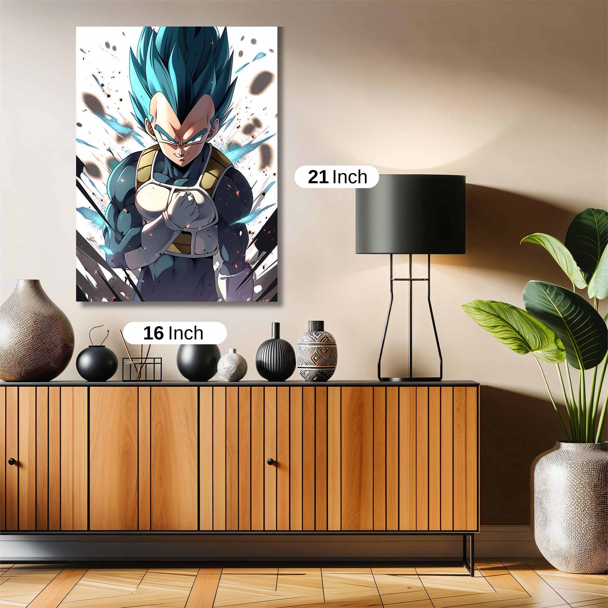 Vegeta Valiant Safe Wall Magnetic / M
