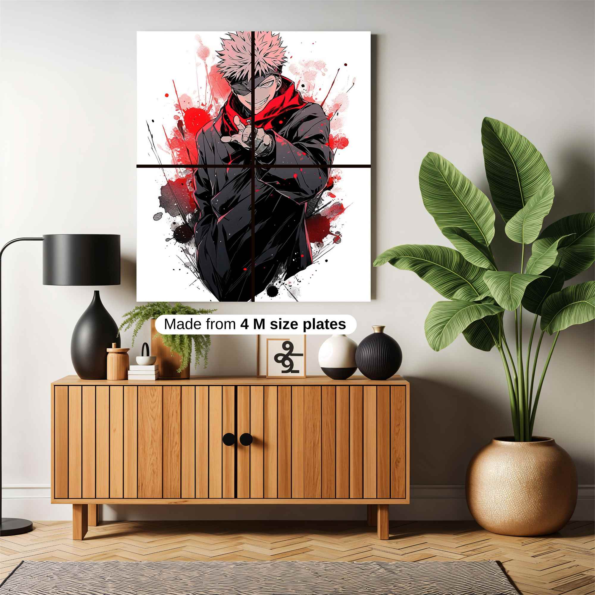 Sukuna Fierce Safe Wall Magnetic / M