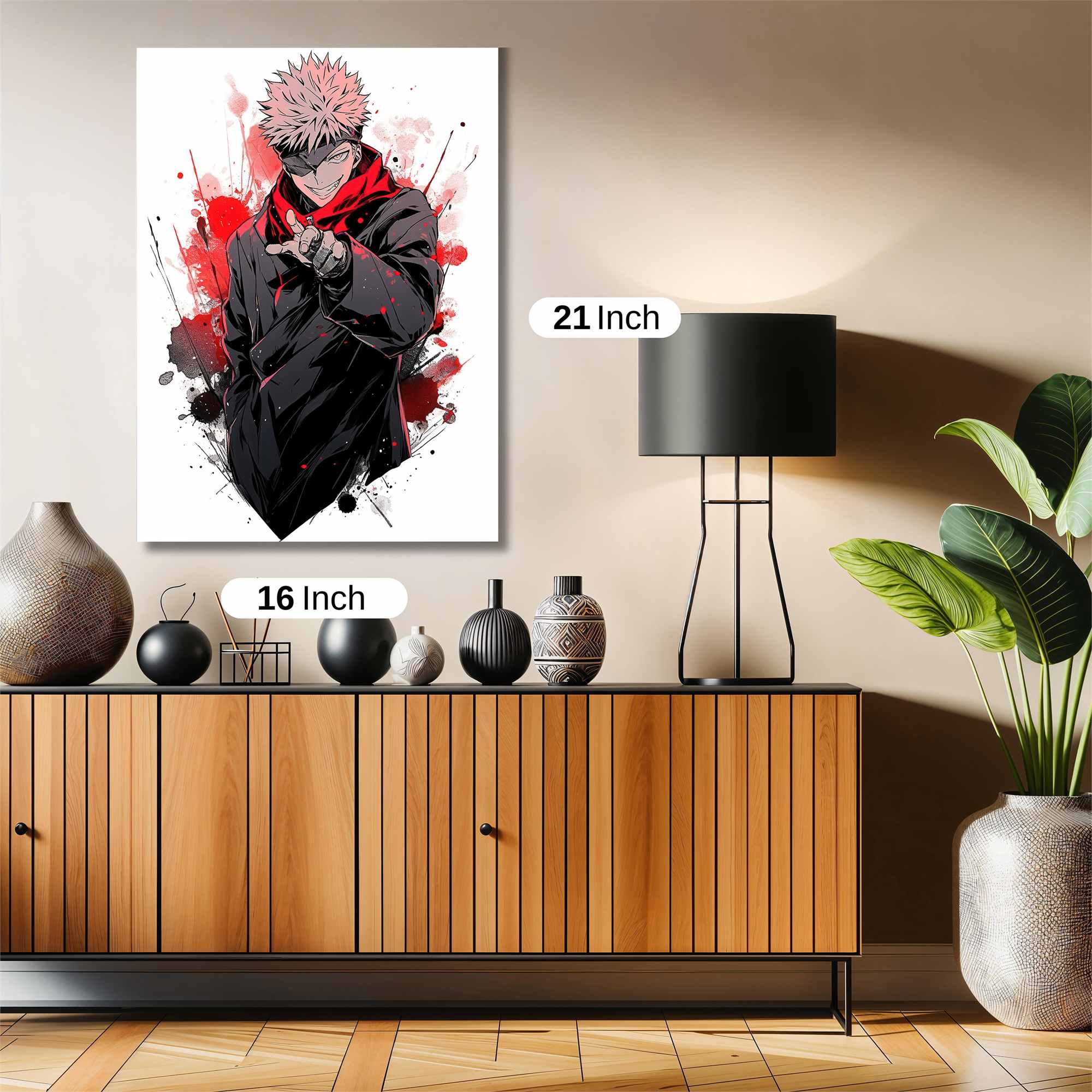 Sukuna Fierce Safe Wall Magnetic / M