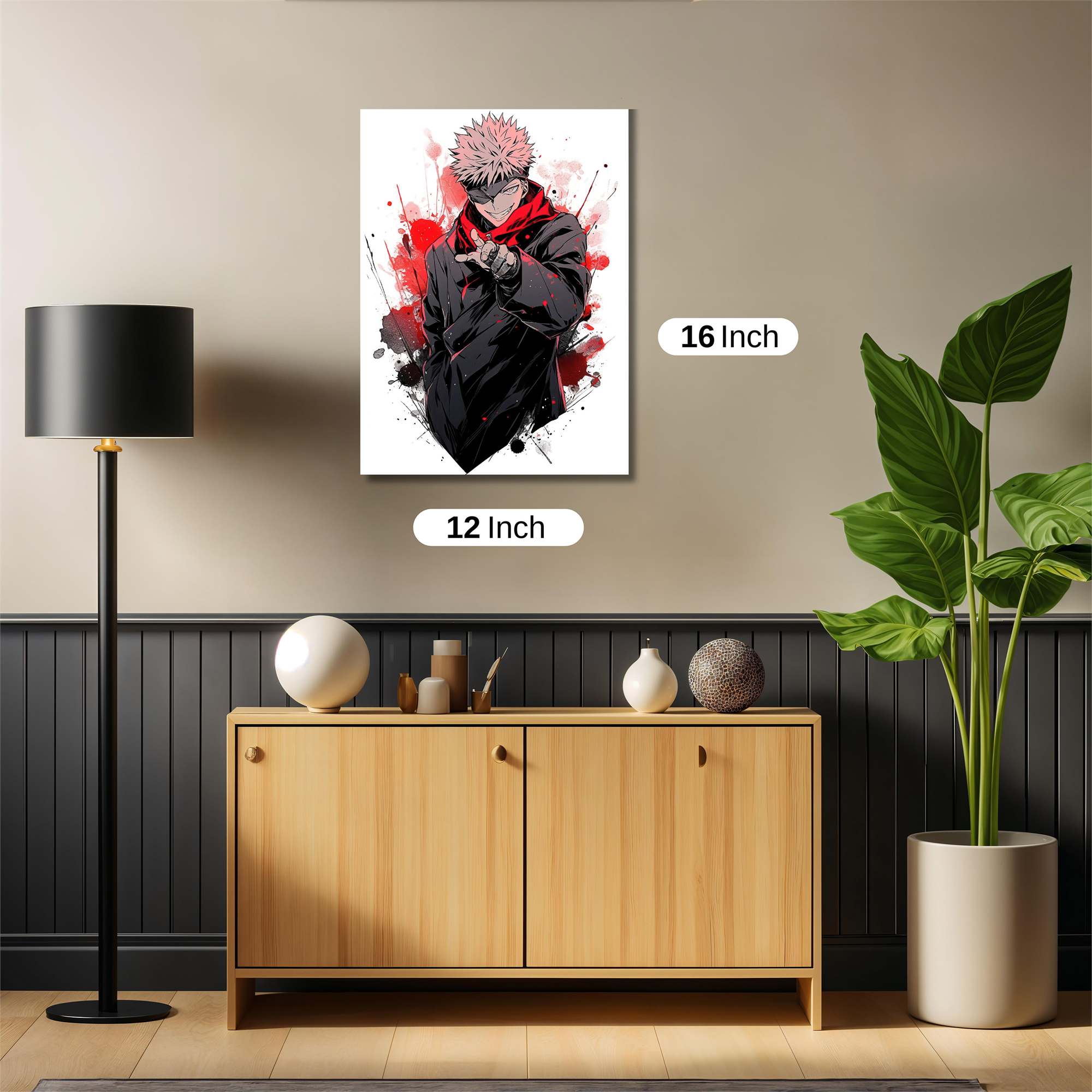 Sukuna Fierce Safe Wall Magnetic / M