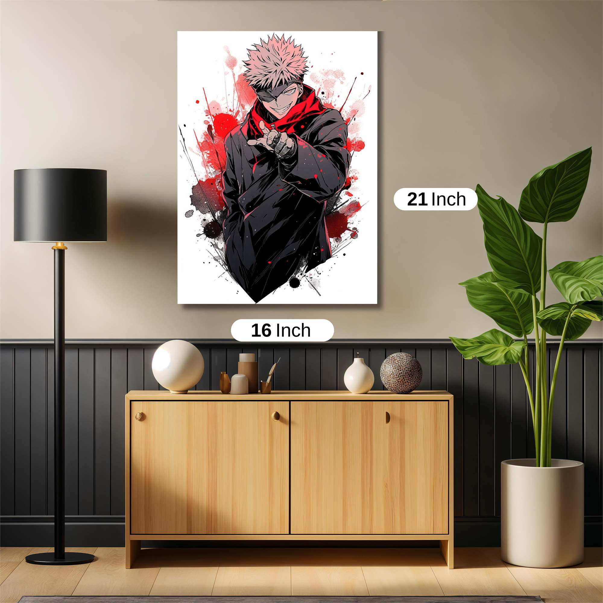 Sukuna Fierce Safe Wall Magnetic / M