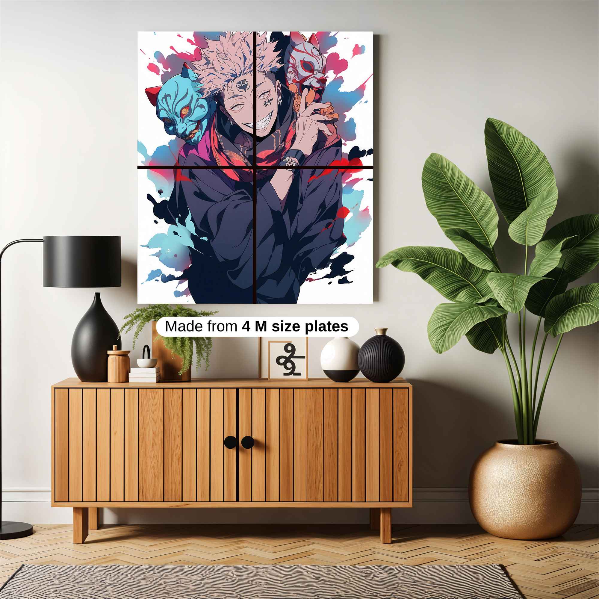 Sukuna Vibrant Safe Wall Magnetic / M