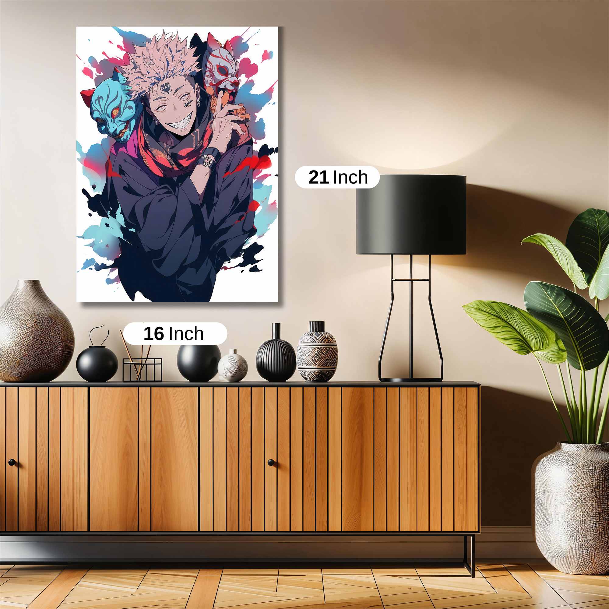 Sukuna Vibrant Safe Wall Magnetic / M