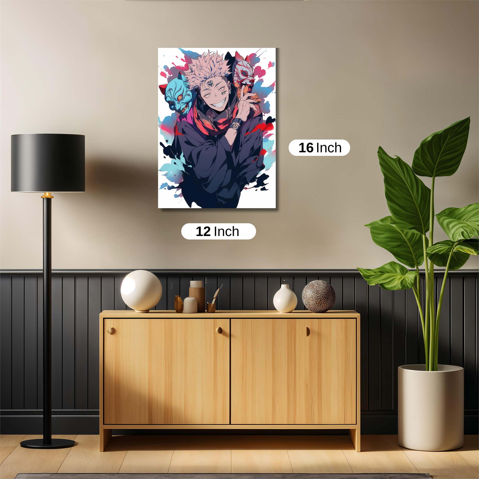 Sukuna Vibrant Safe Wall Magnetic / M