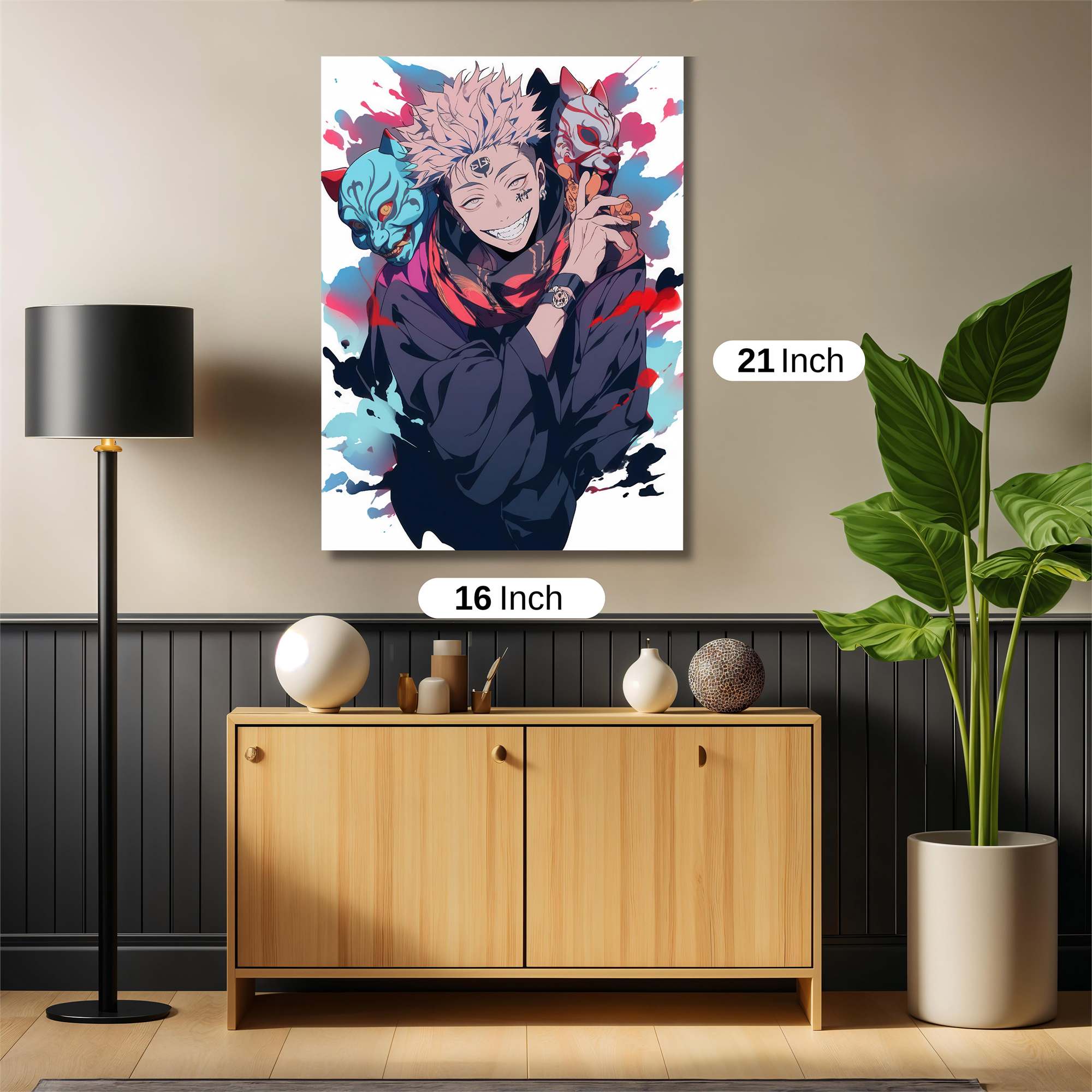 Sukuna Vibrant Safe Wall Magnetic / M