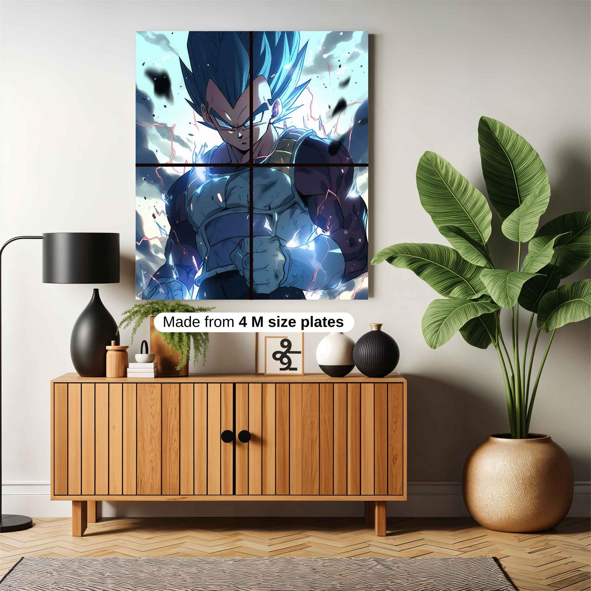 Vegeta Valiant Safe Wall Magnetic / M