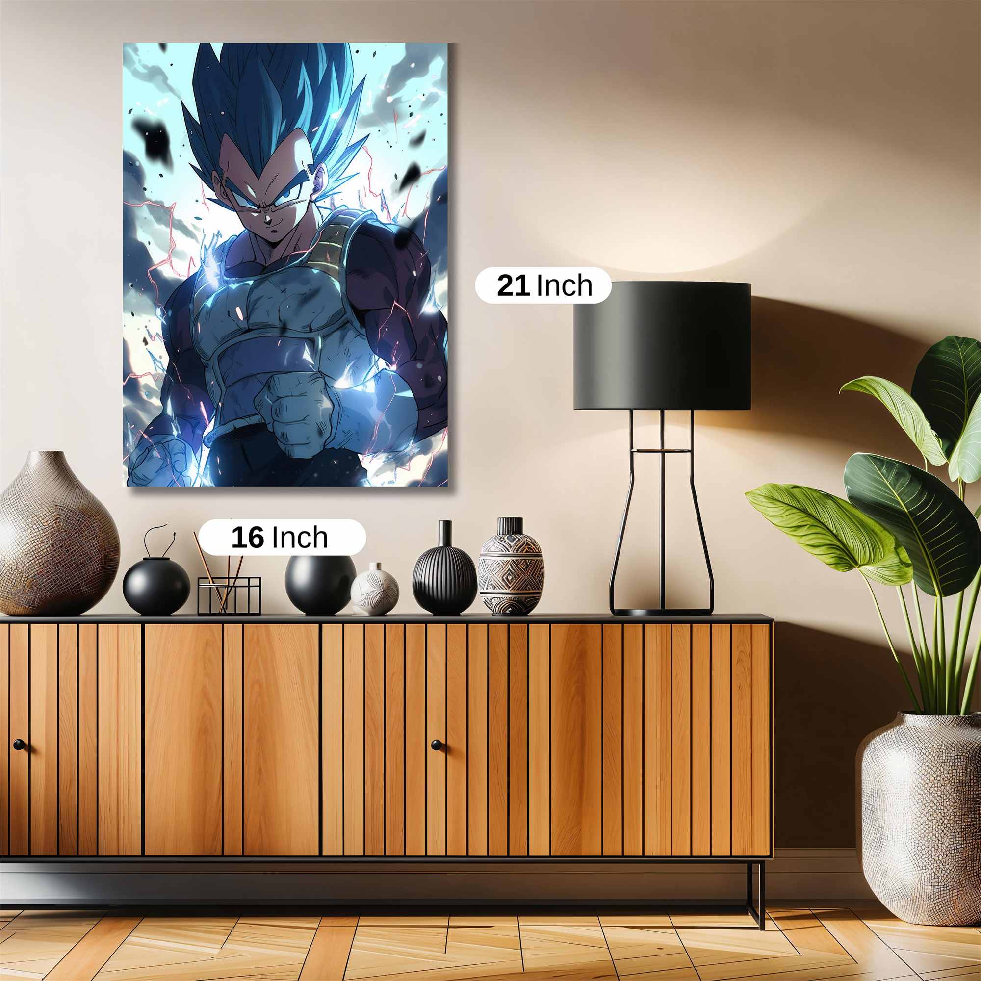 Vegeta Valiant Safe Wall Magnetic / M