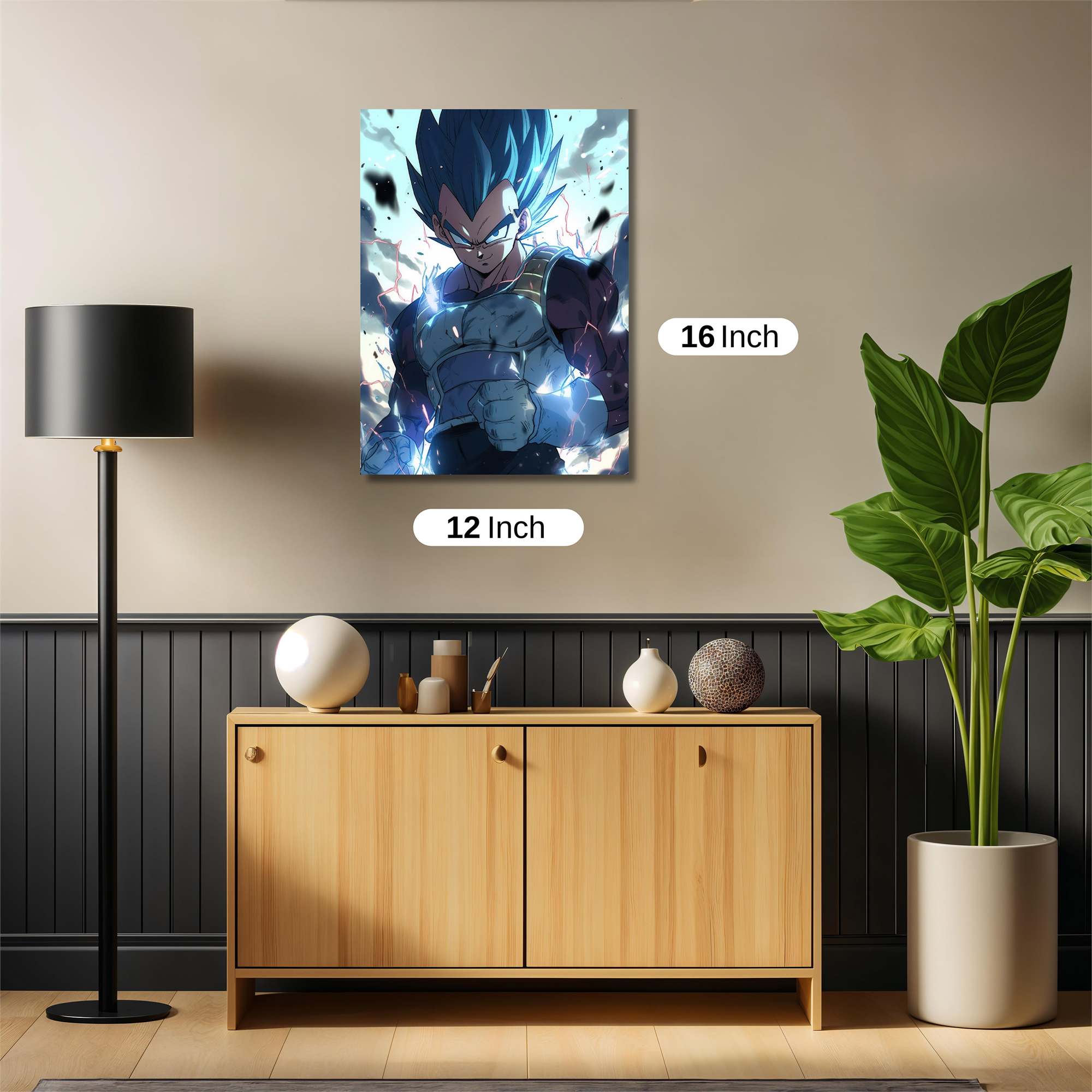 Vegeta Valiant Safe Wall Magnetic / M