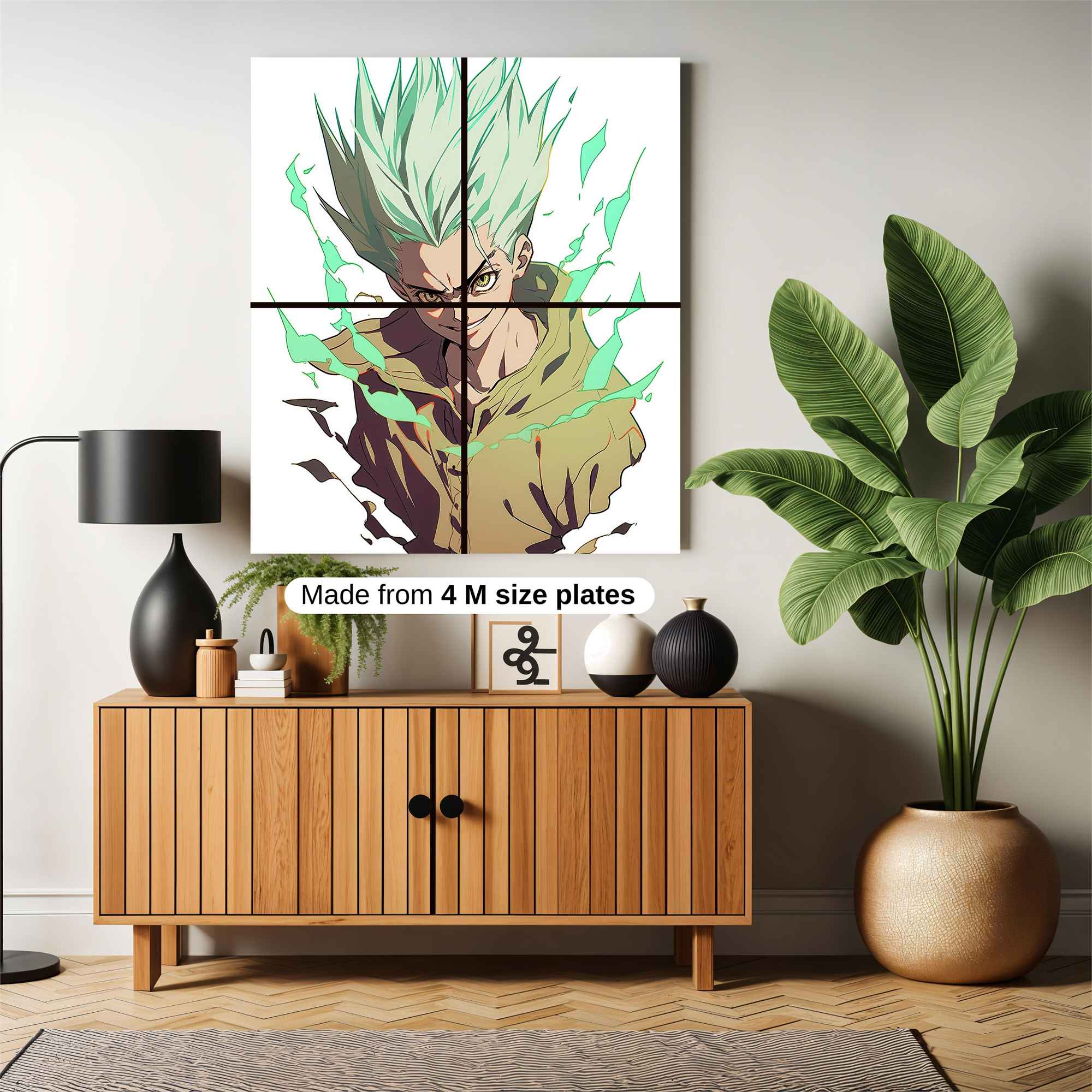 Saitama Fierce Safe Wall Magnetic / M