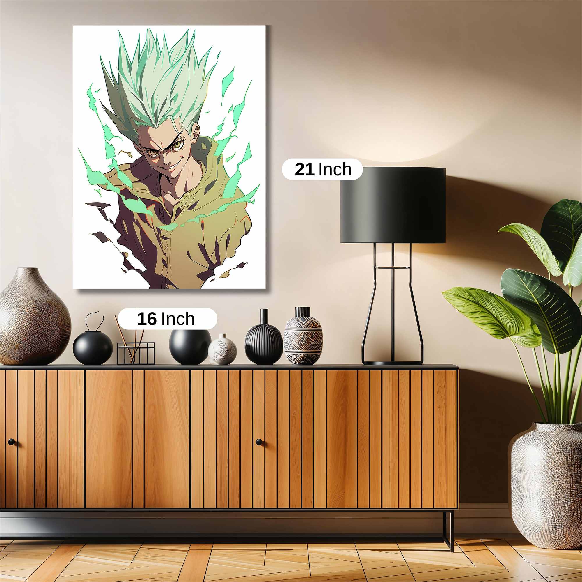 Saitama Fierce Safe Wall Magnetic / M