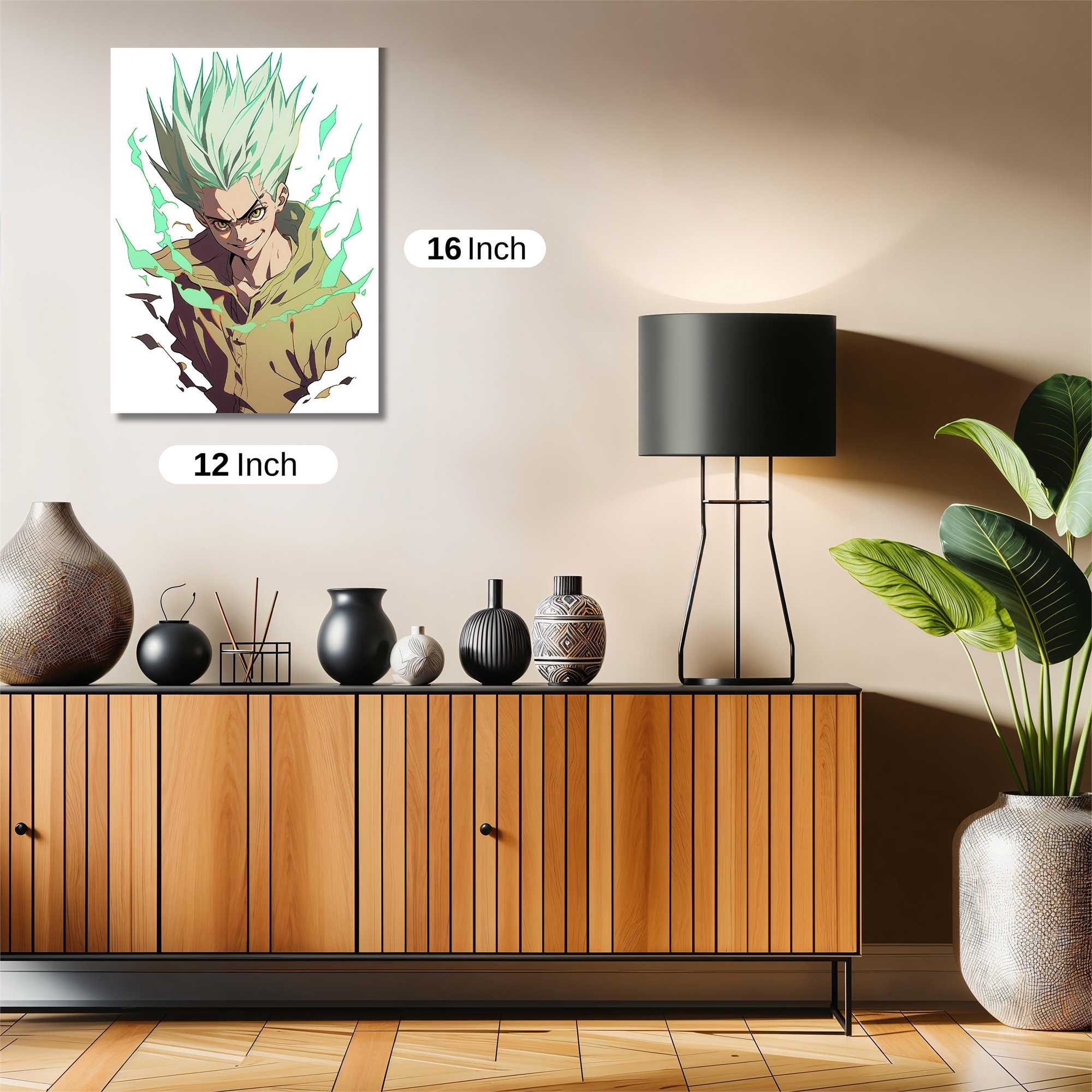 Saitama Fierce Safe Wall Magnetic / M