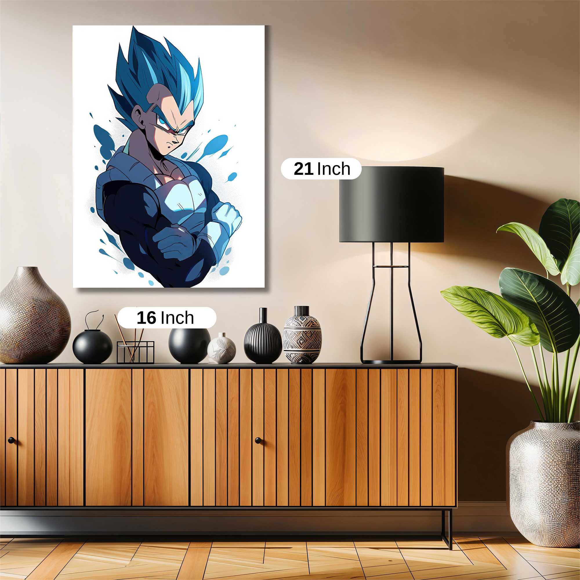 Vegeta Vibrant Safe Wall Magnetic / M