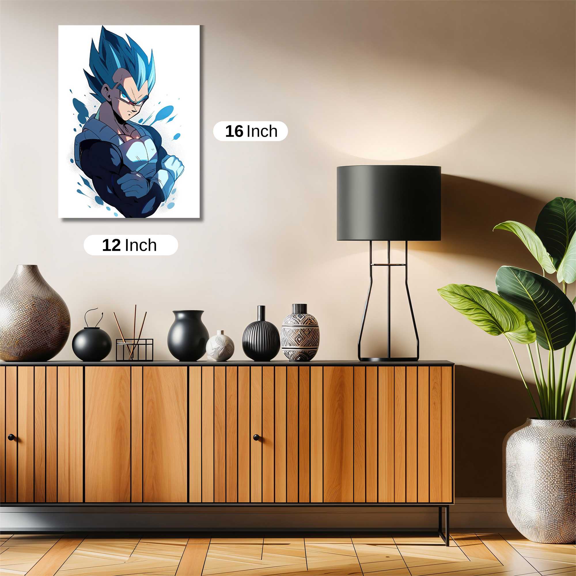 Vegeta Vibrant Safe Wall Magnetic / M