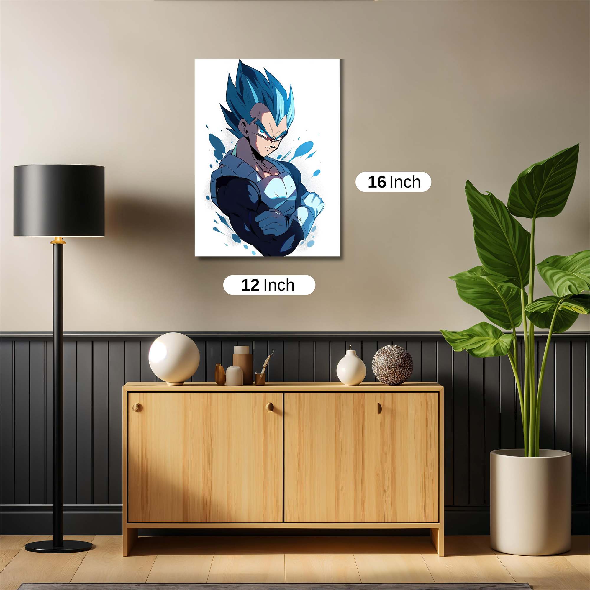Vegeta Vibrant Safe Wall Magnetic / M