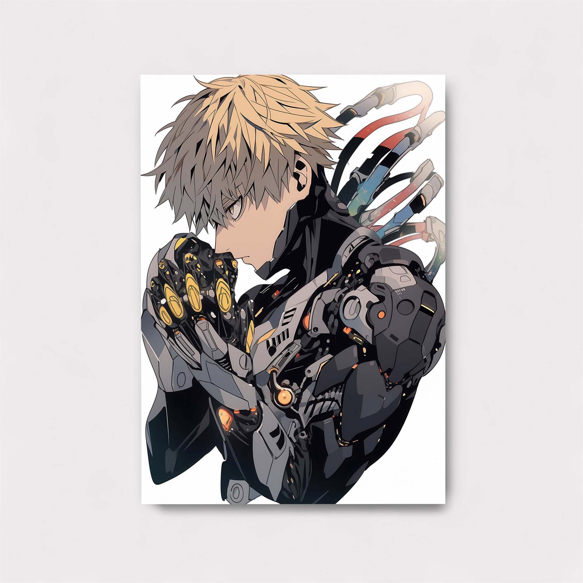 Genos Reflective Safe Wall Magnetic / M