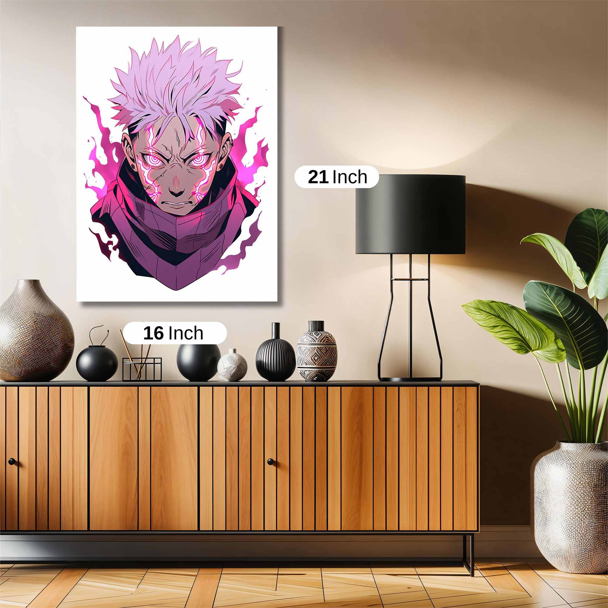 Sukuna Ferocious Safe Wall Magnetic / M