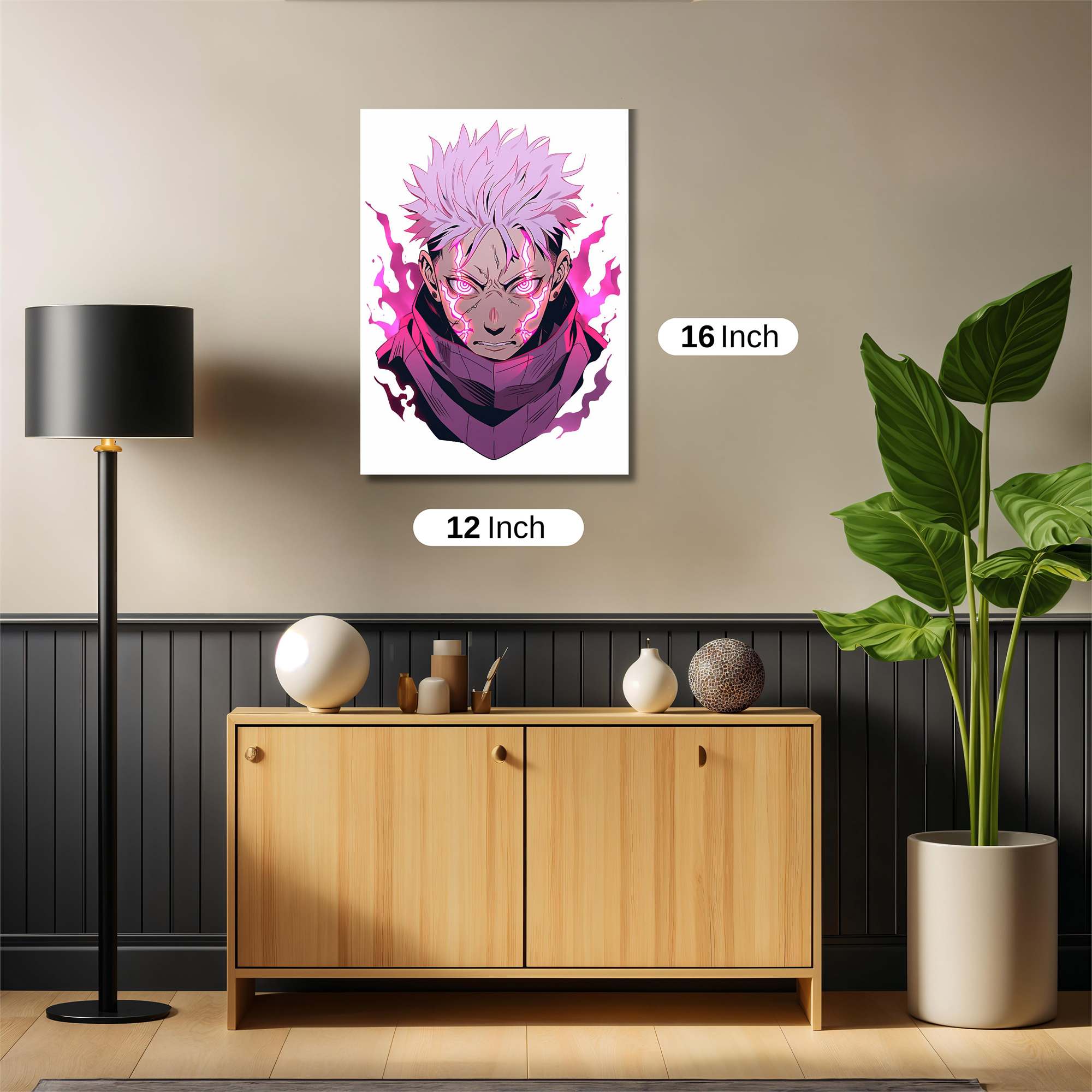 Sukuna Ferocious Safe Wall Magnetic / M