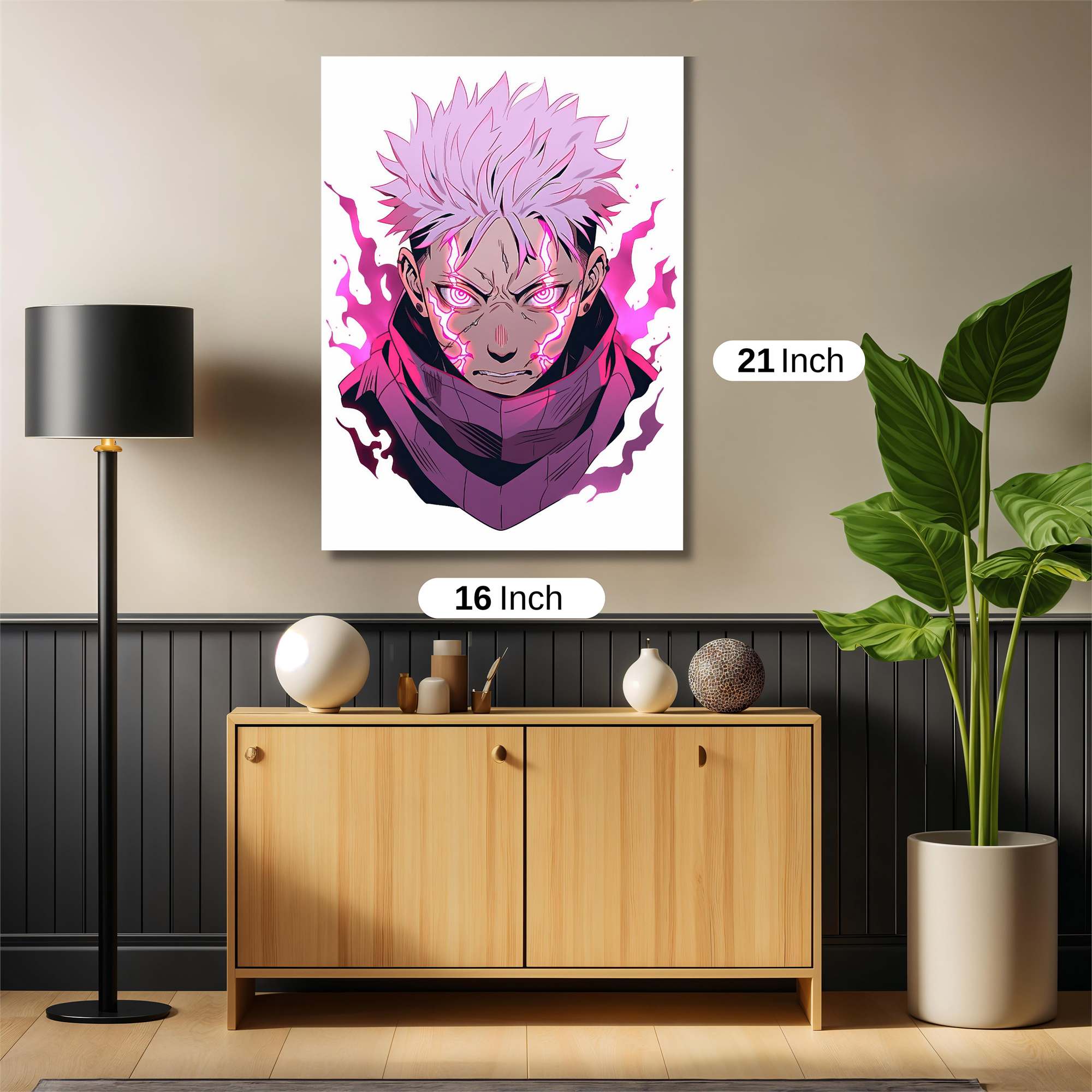 Sukuna Ferocious Safe Wall Magnetic / M