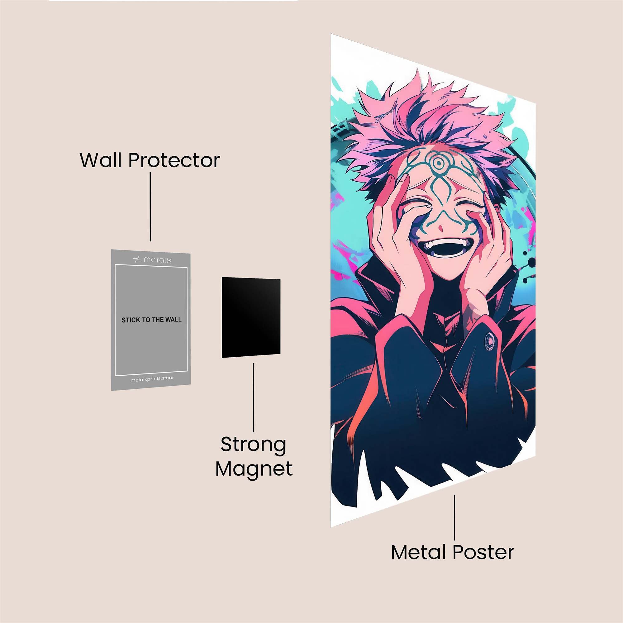 Yuji Ecstatic Safe Wall Magnetic / M