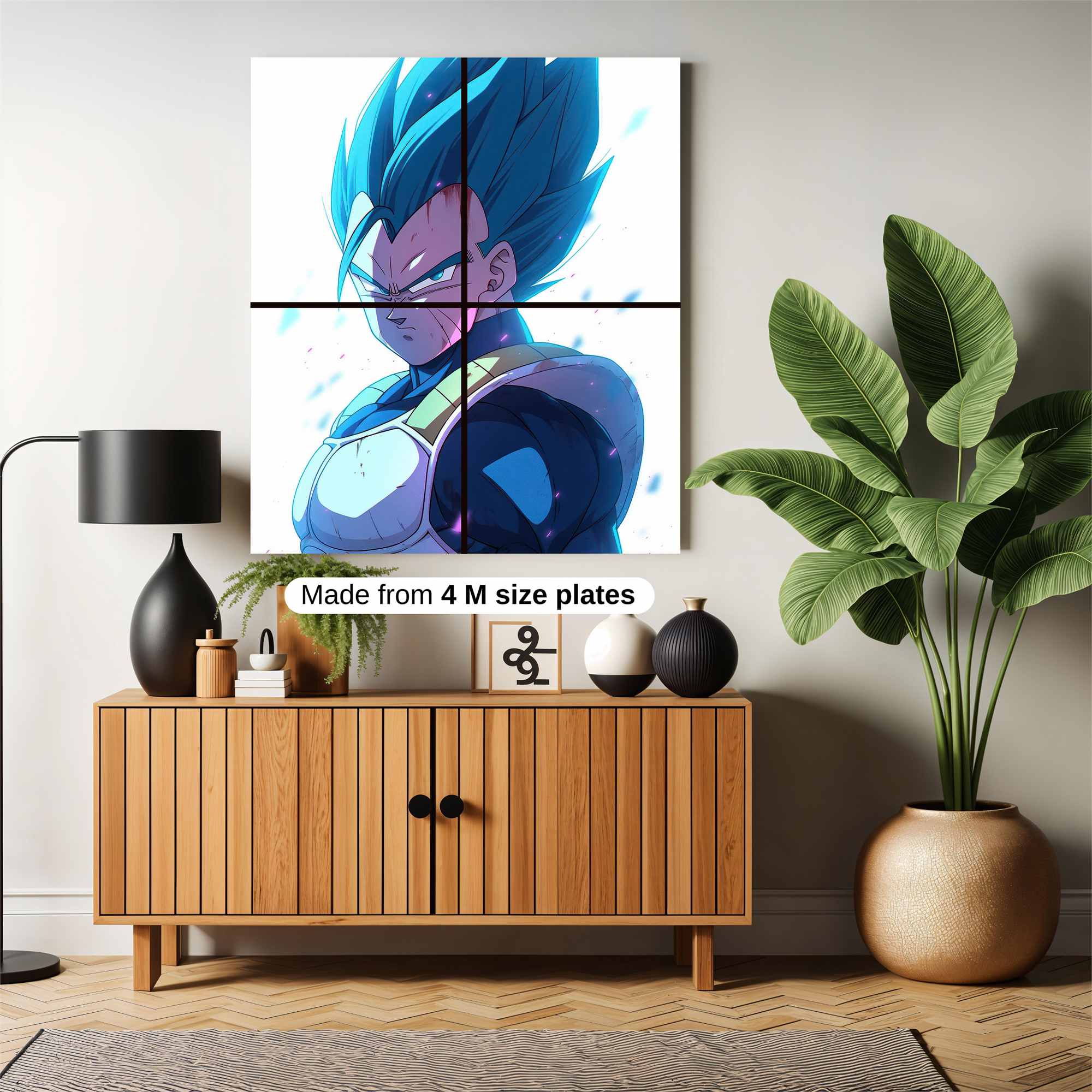 Vegeta Radiant Safe Wall Magnetic / M
