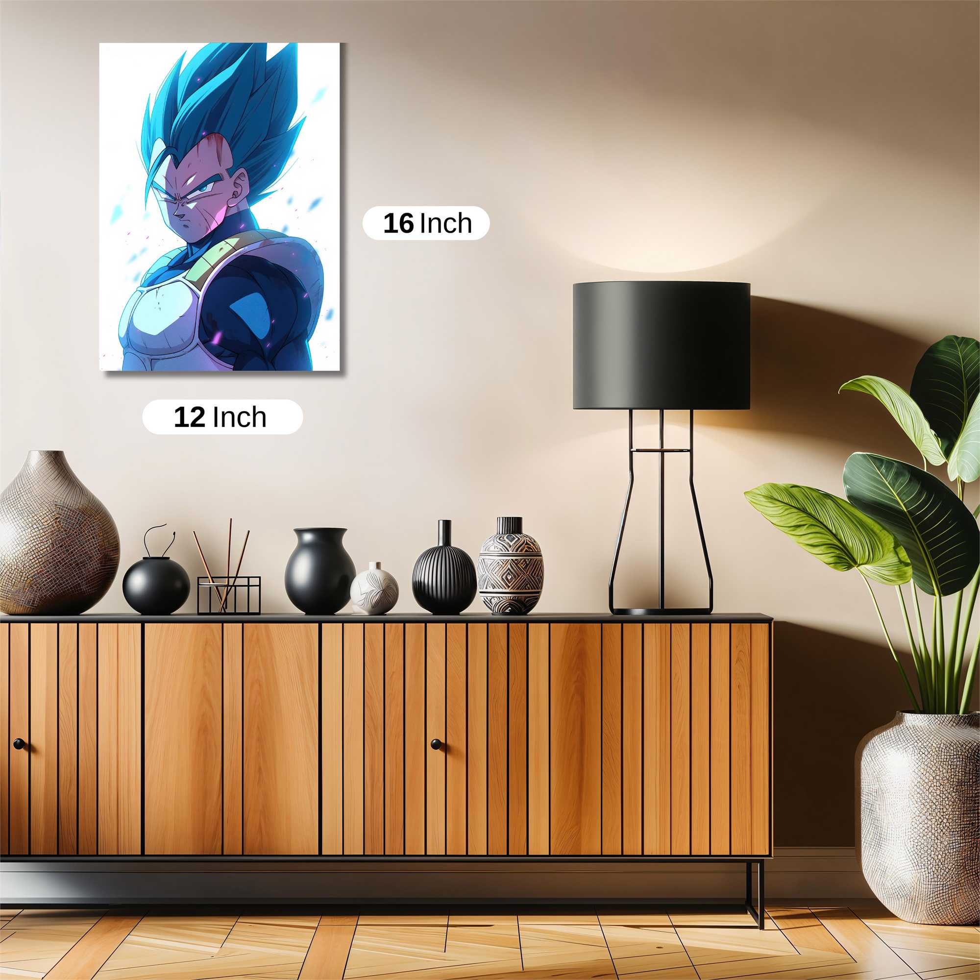 Vegeta Radiant Safe Wall Magnetic / M