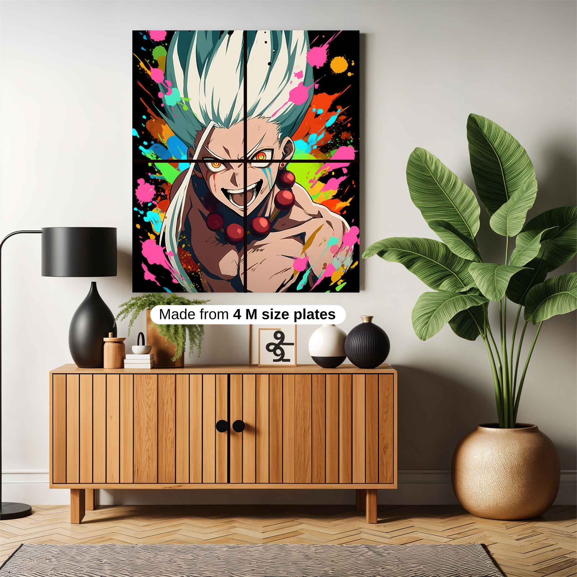 Goku Fierce Safe Wall Magnetic / M