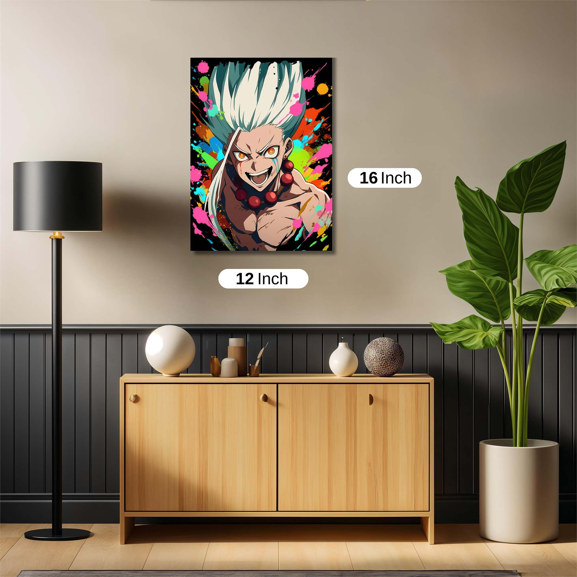 Goku Fierce Safe Wall Magnetic / M