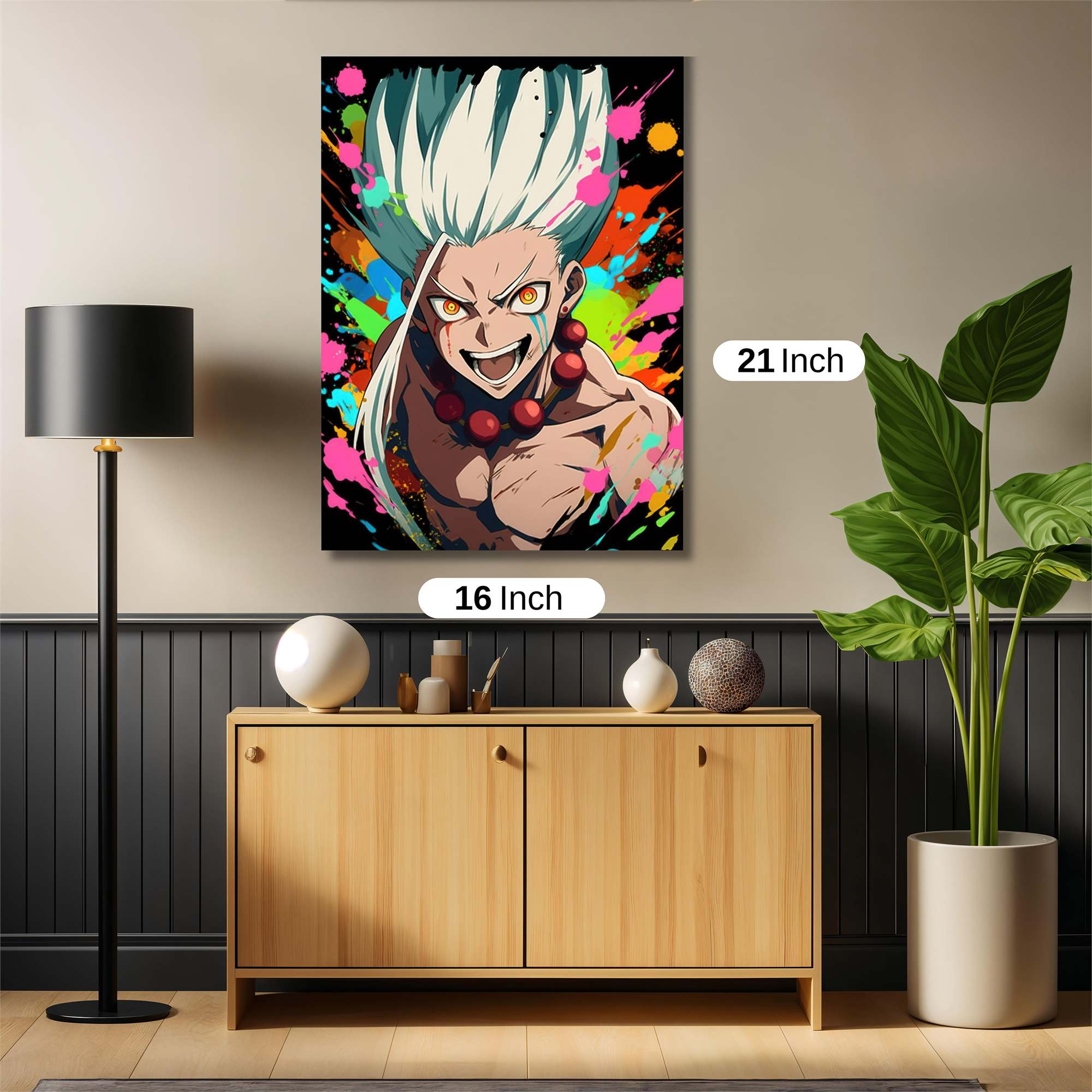 Goku Fierce Safe Wall Magnetic / M