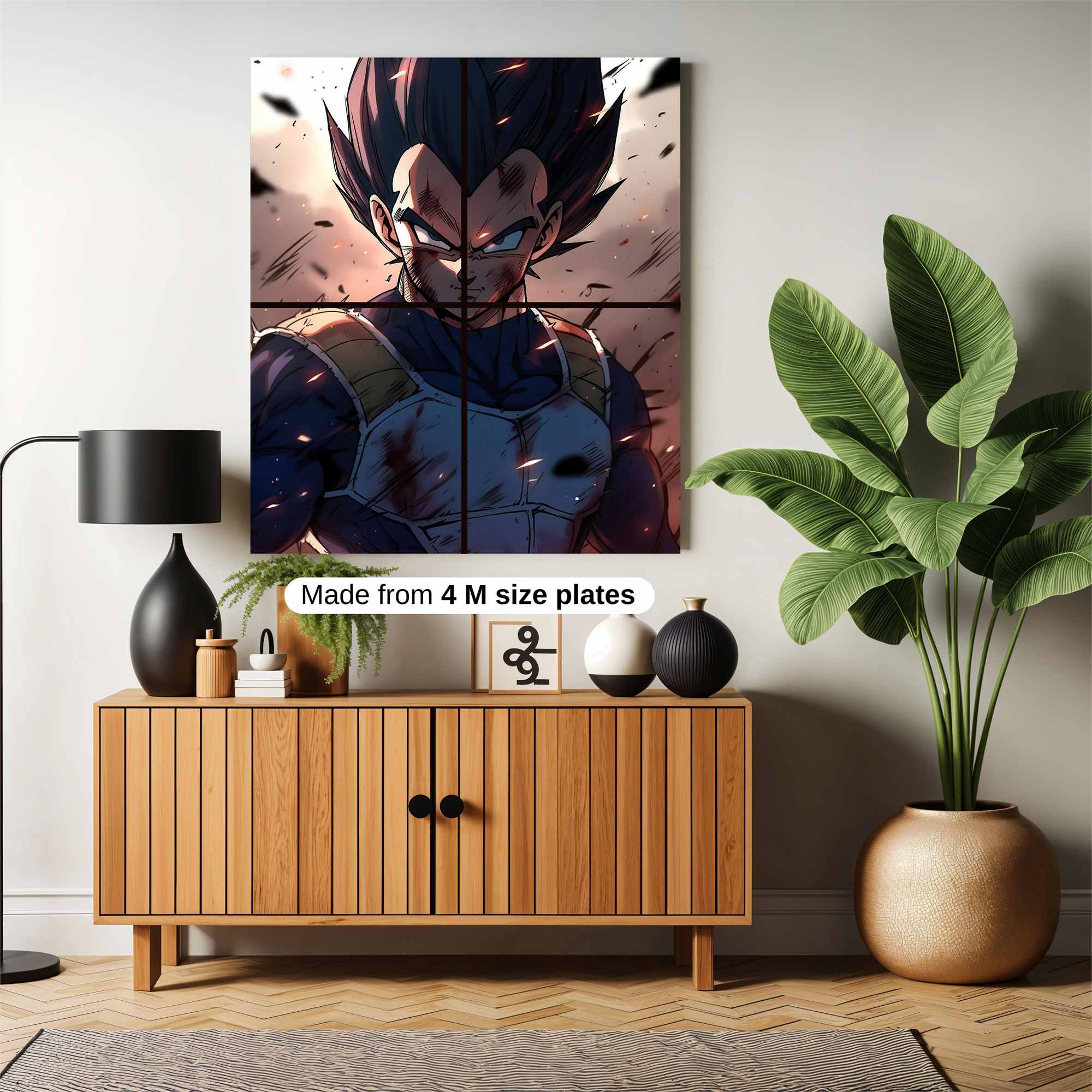 Vegeta Victorious Safe Wall Magnetic / M