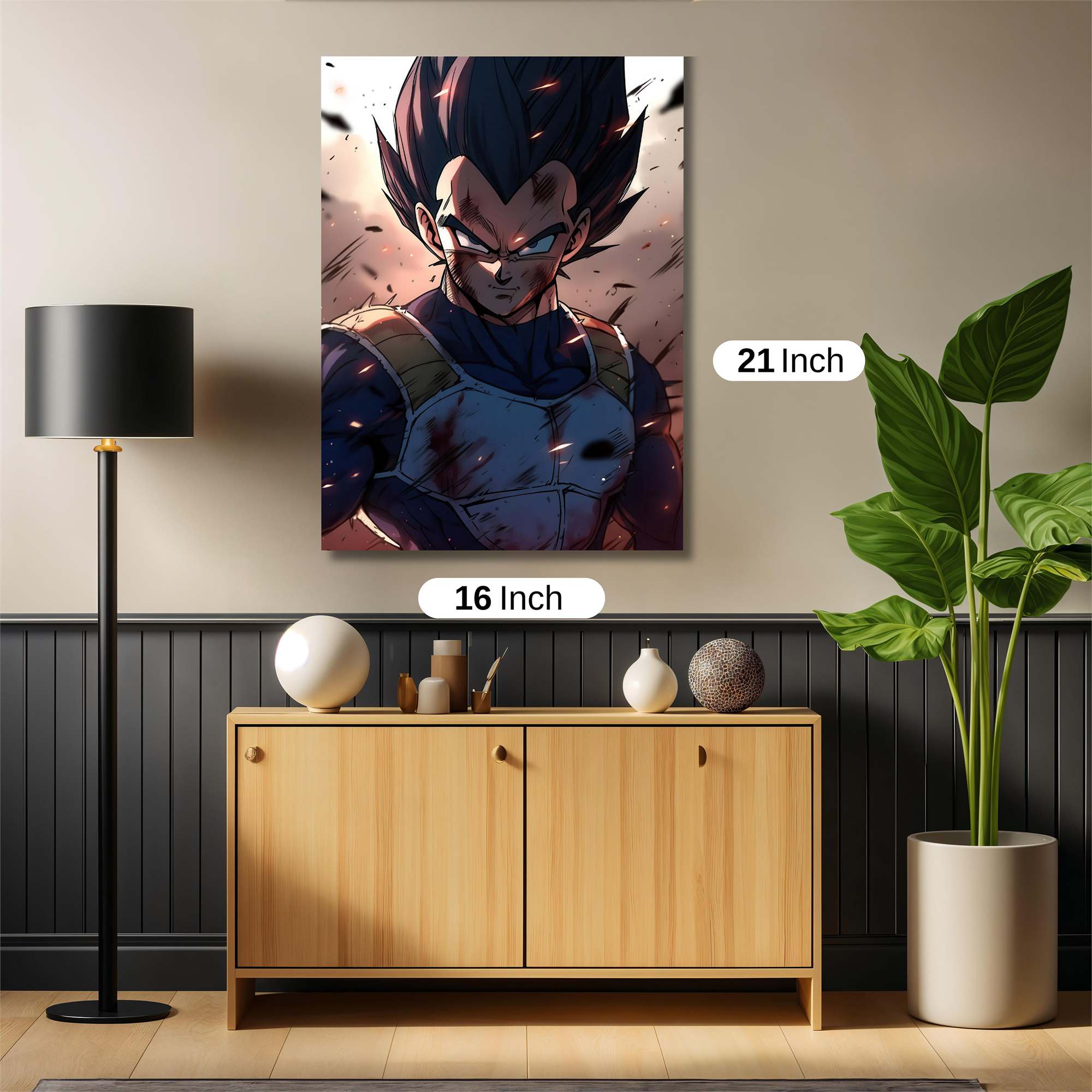 Vegeta Victorious Safe Wall Magnetic / M