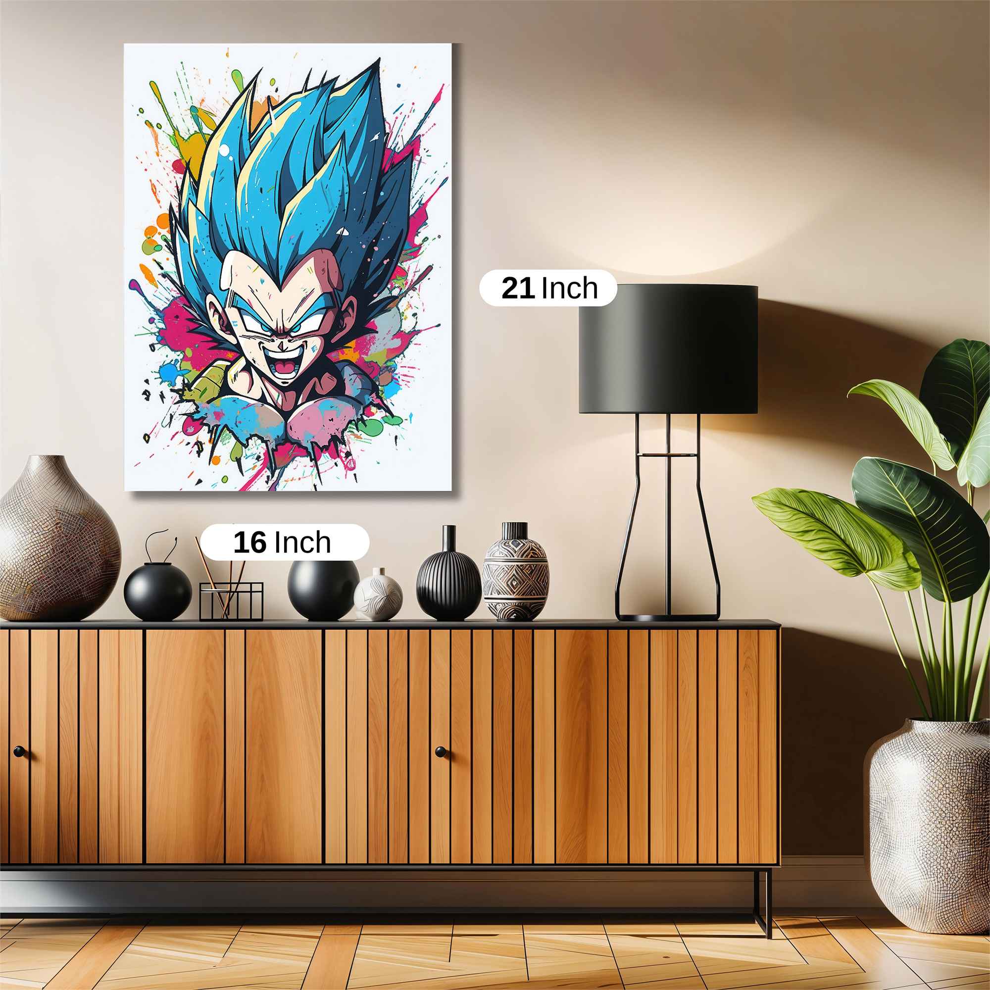 Vegeta Vibrant Safe Wall Magnetic / M