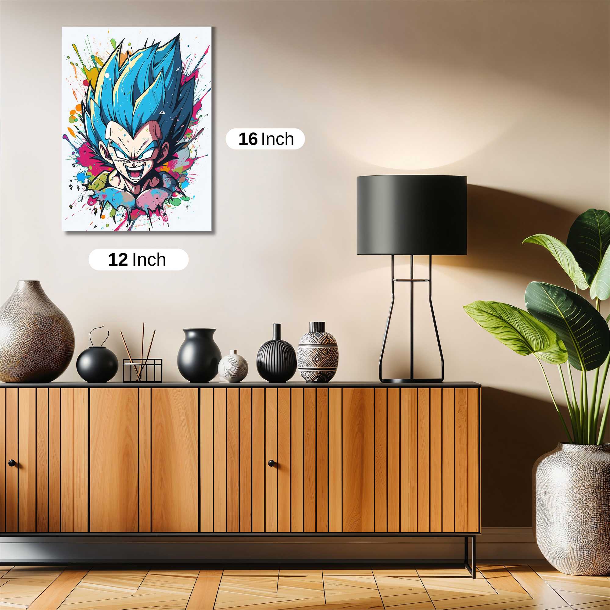 Vegeta Vibrant Safe Wall Magnetic / M