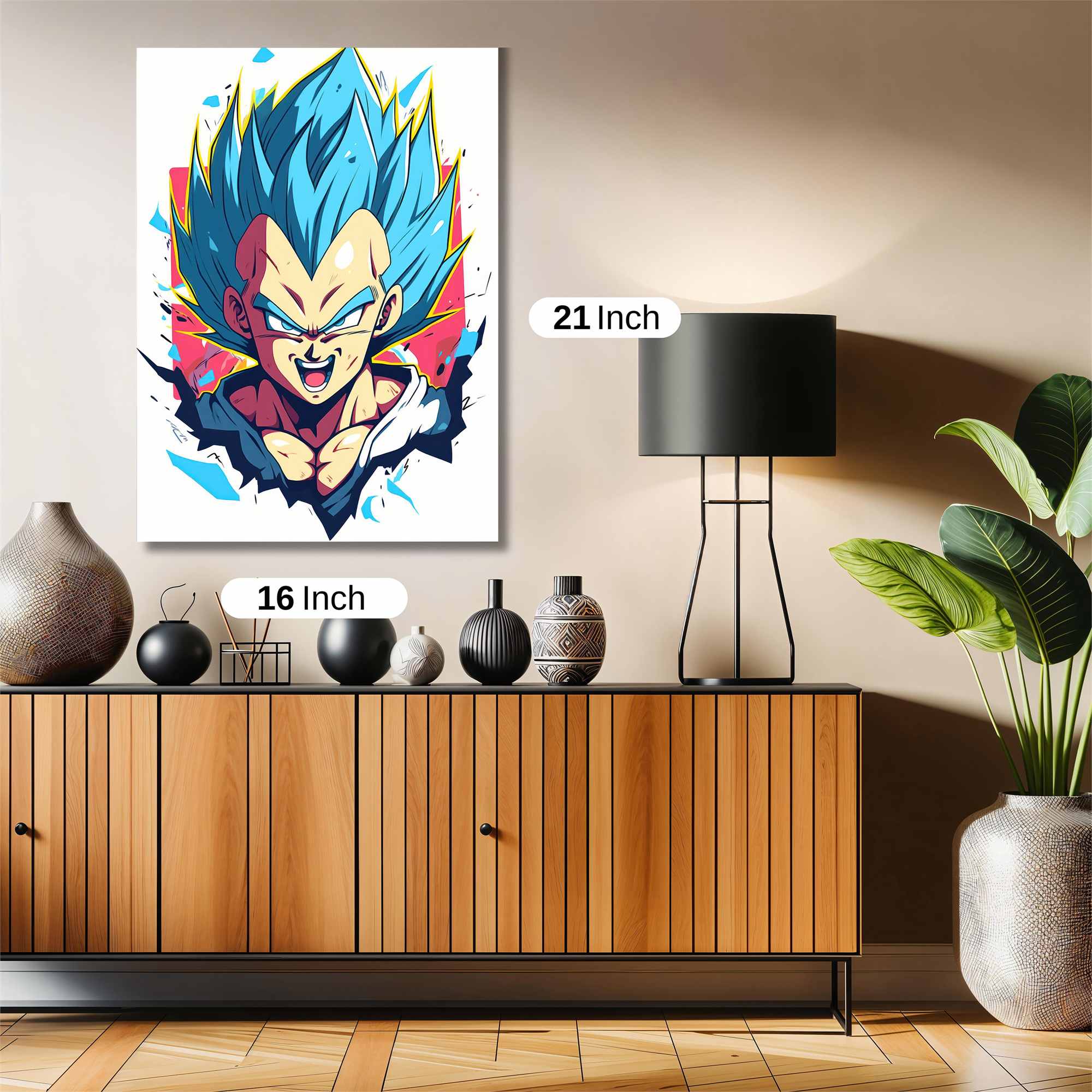 Vegeta Vibrant Safe Wall Magnetic / M