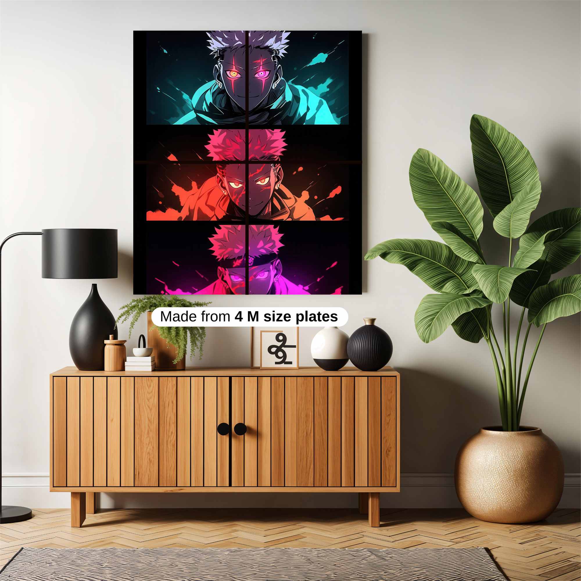 Sukuna Sinister Safe Wall Magnetic / M