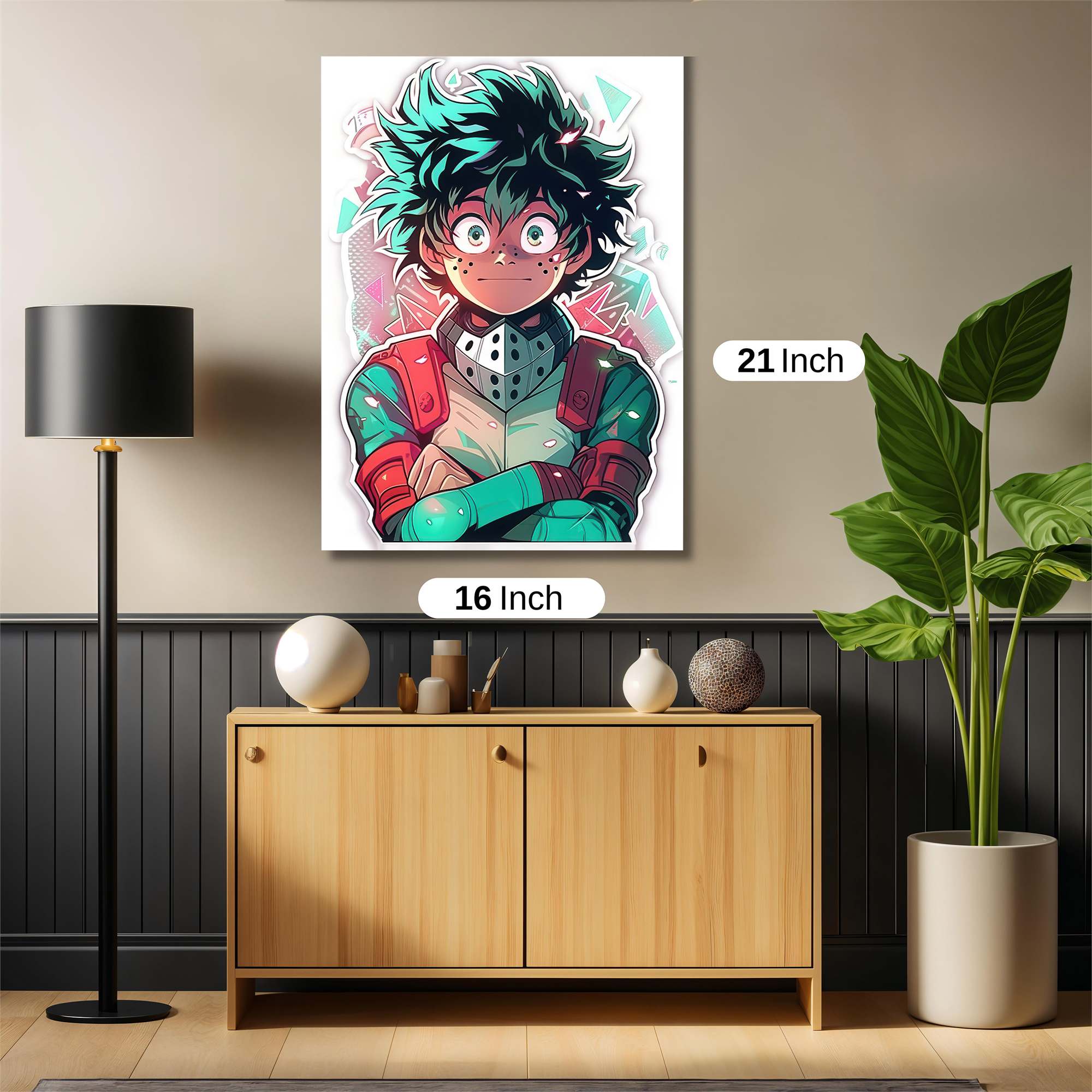 Izuku Determined Safe Wall Magnetic / M