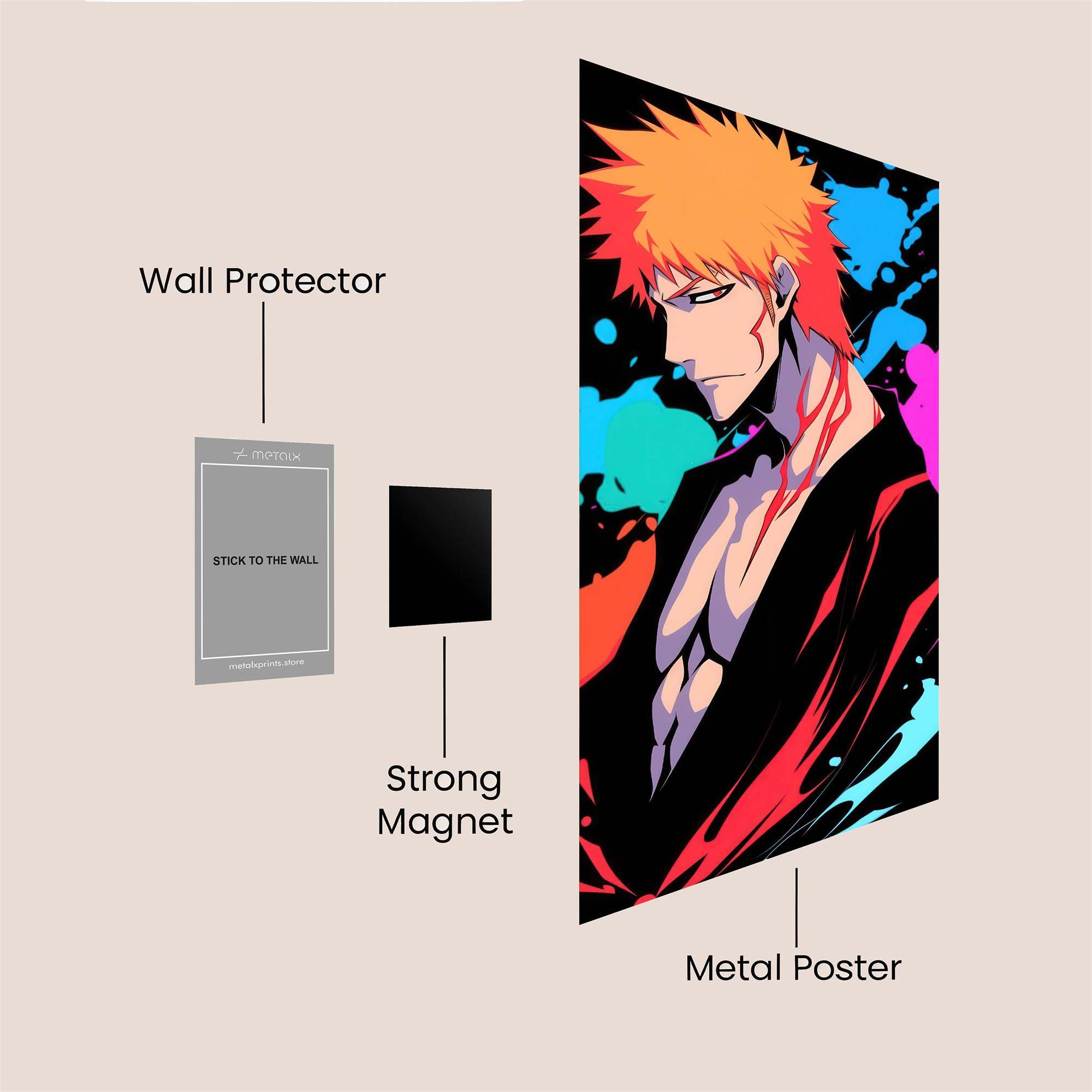 Ichigo Intense Safe Wall Magnetic / M