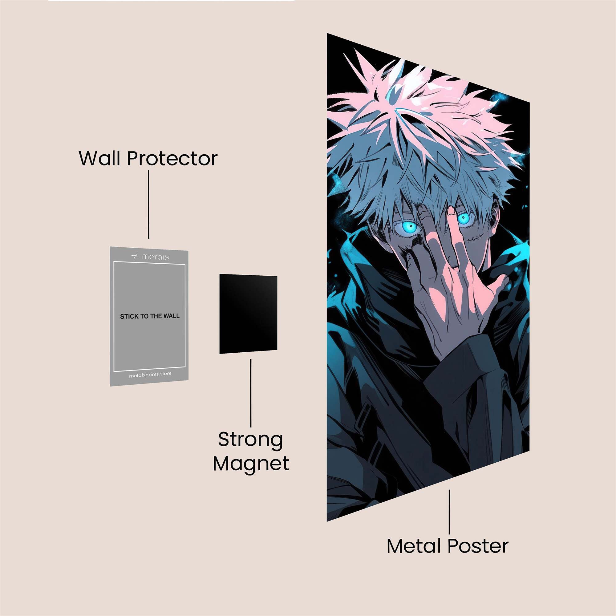 Satoru Somber Safe Wall Magnetic / M