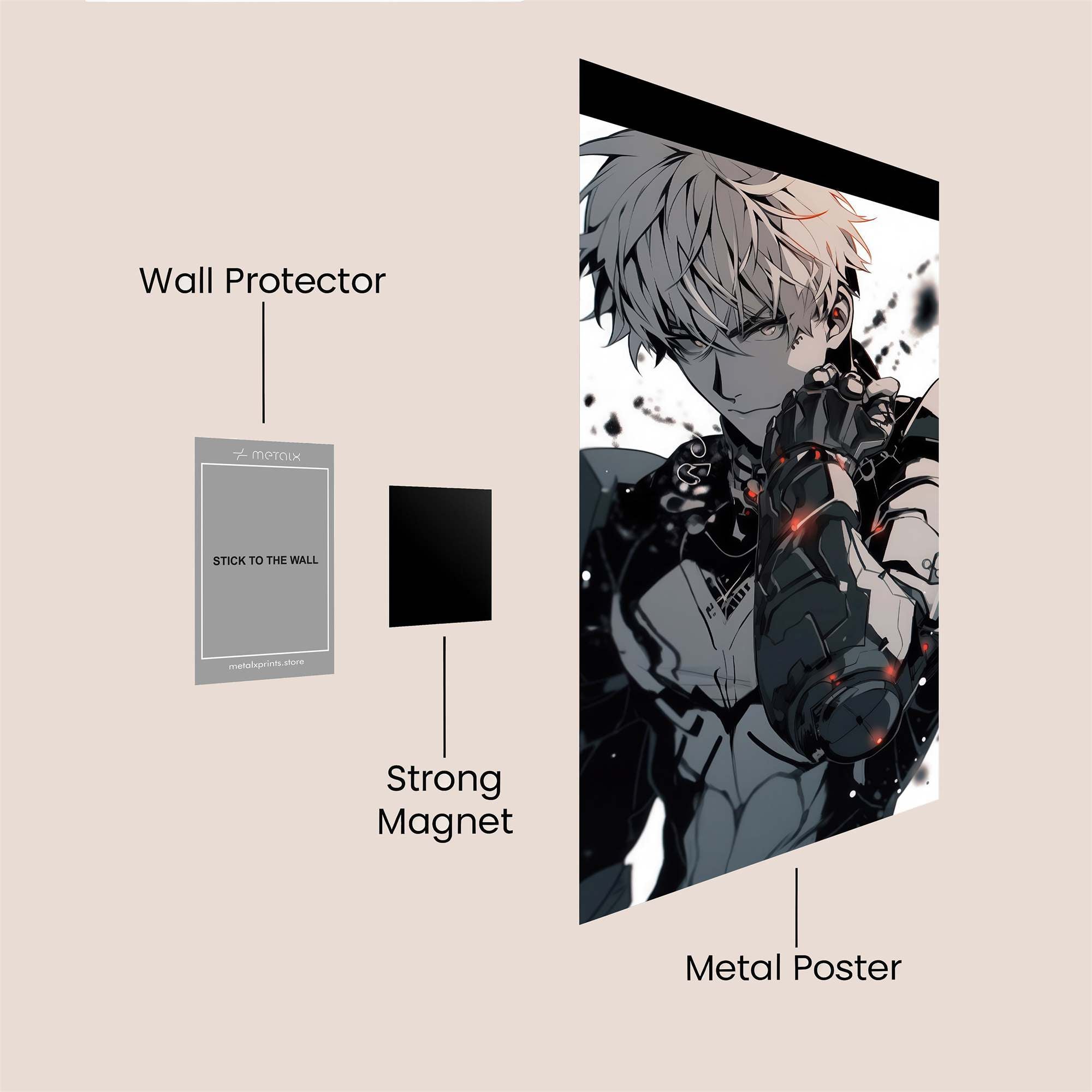 Genos Intense Safe Wall Magnetic / M