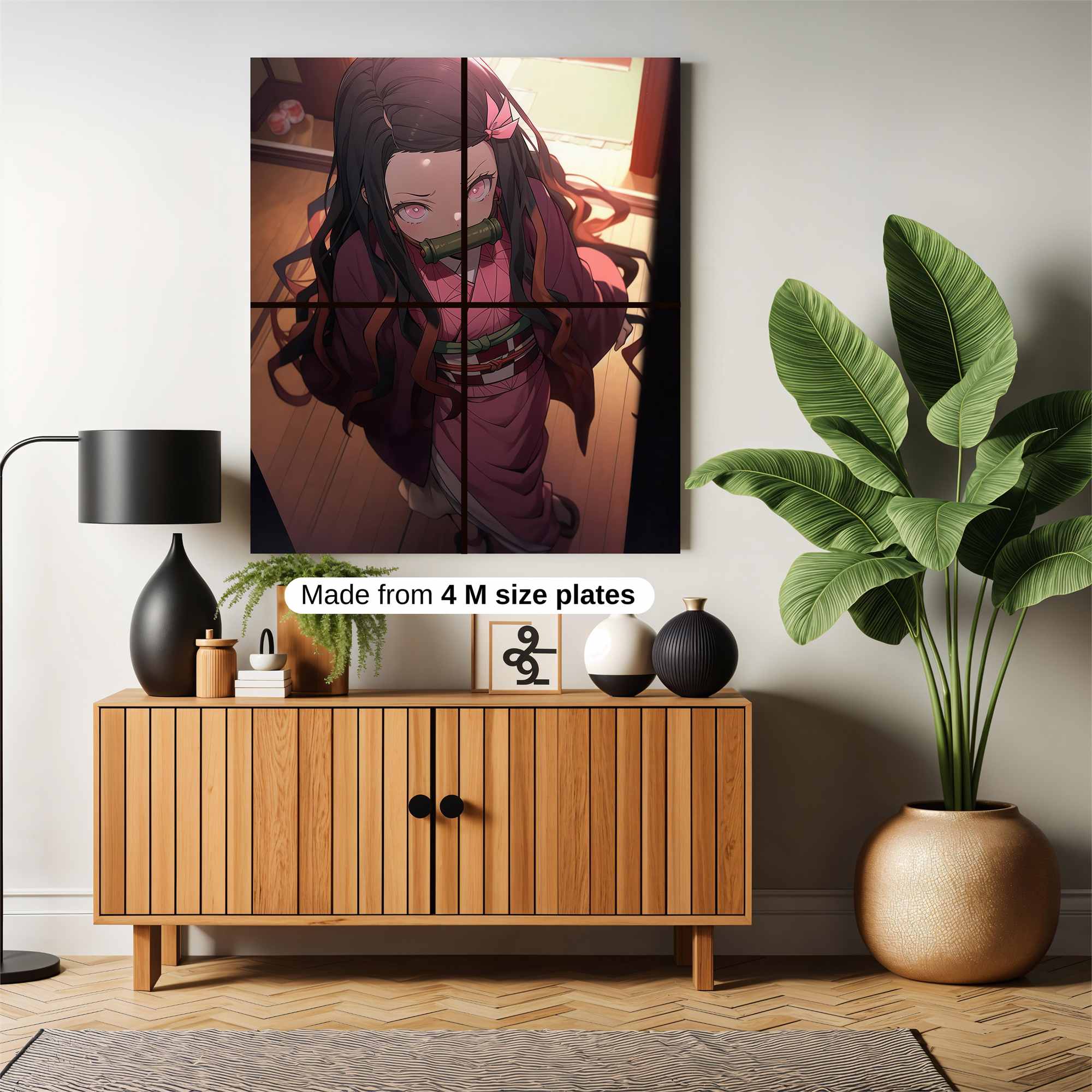 Nezuko Serene Safe Wall Magnetic / M